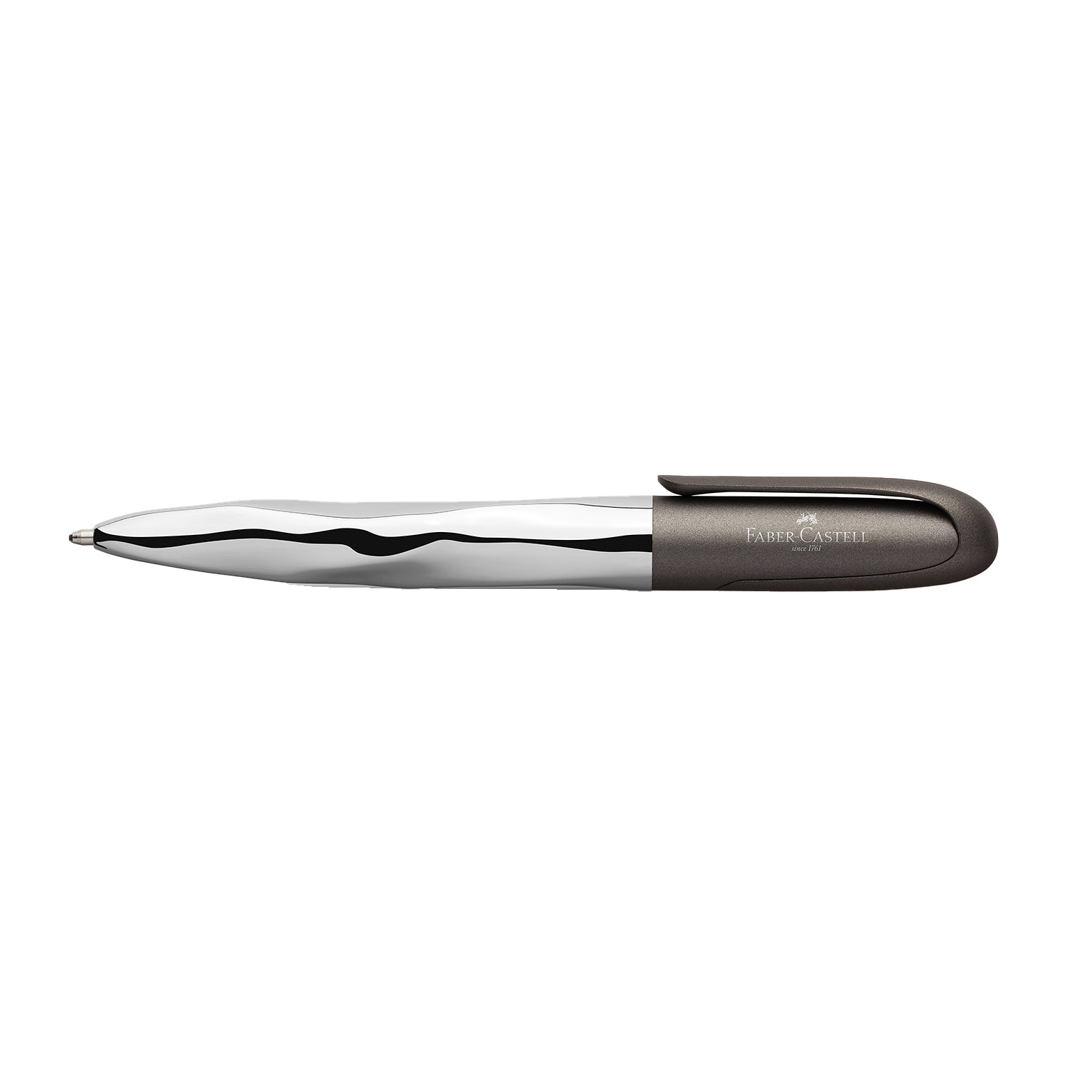 Faber-Castell N'ice Ball Pen - Grey PVD