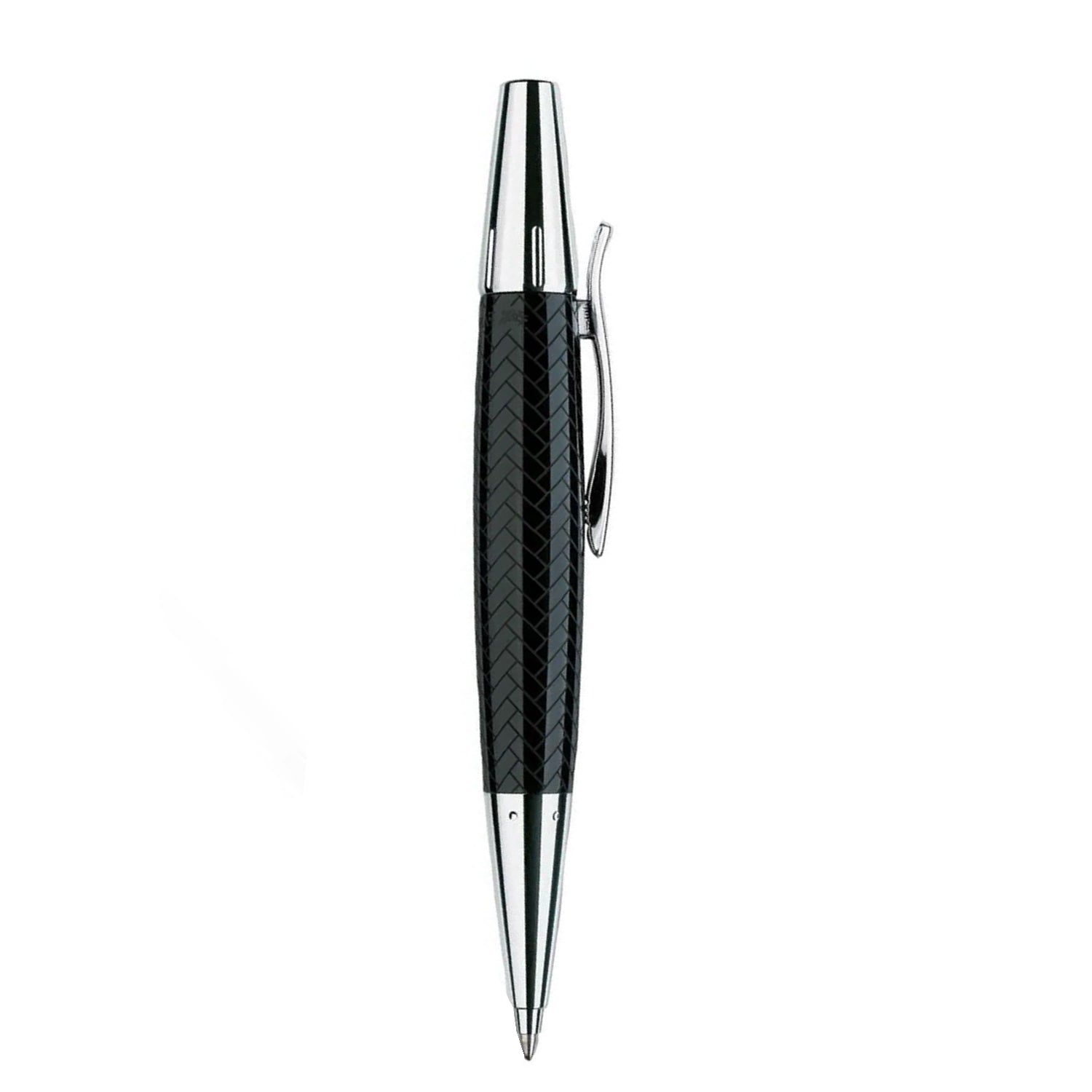 Faber-Castell E-motion Ball Pen - Parquet Black CT
