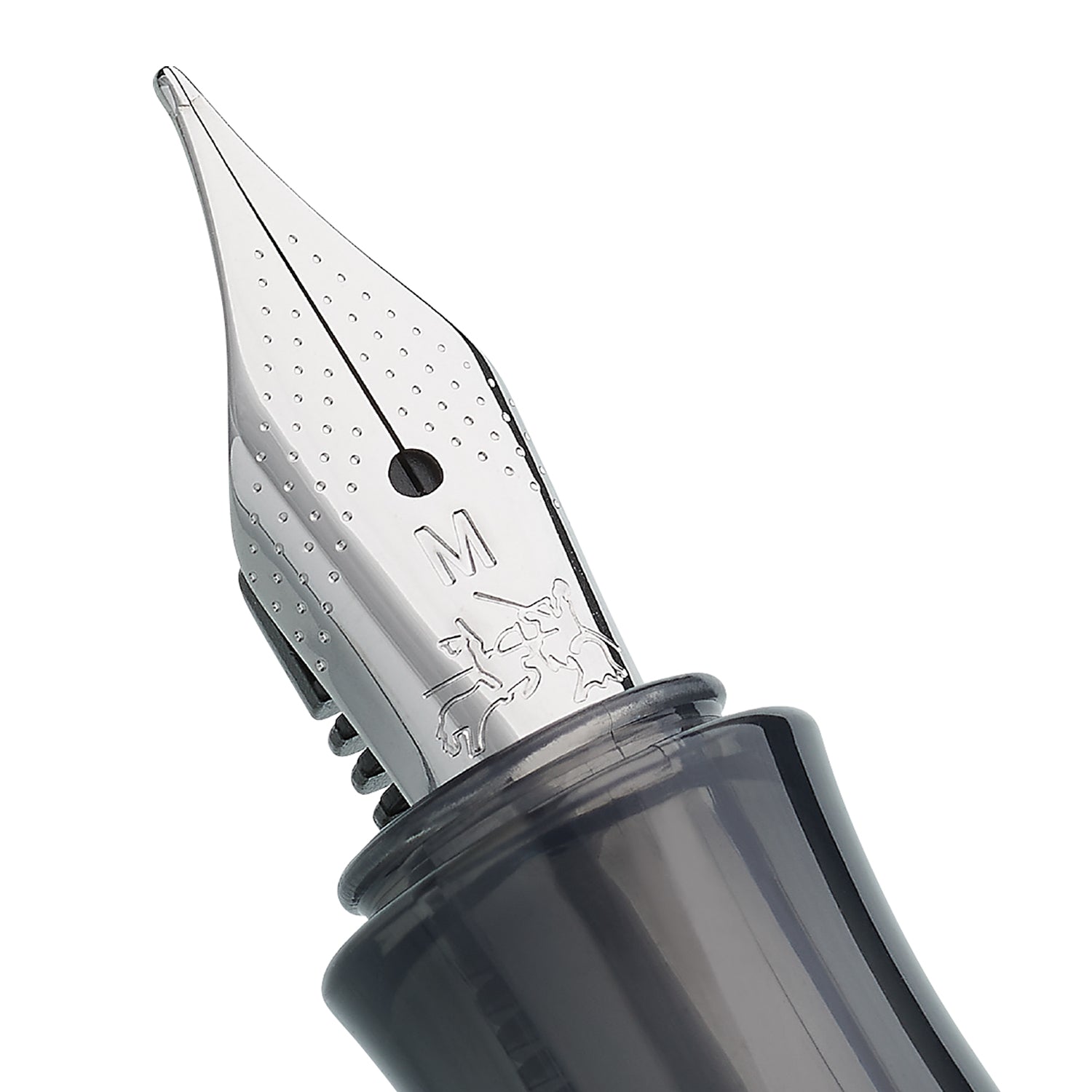 Faber-Castell Hexo Fountain Pen - Matte Silver CT M