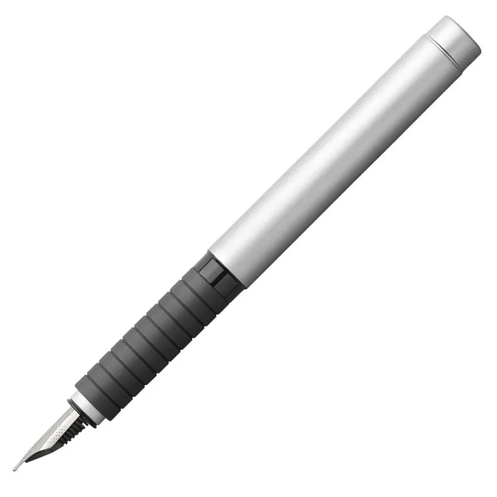 Faber-Castell Essentio Fountain Pen -Matte Silver CT F
