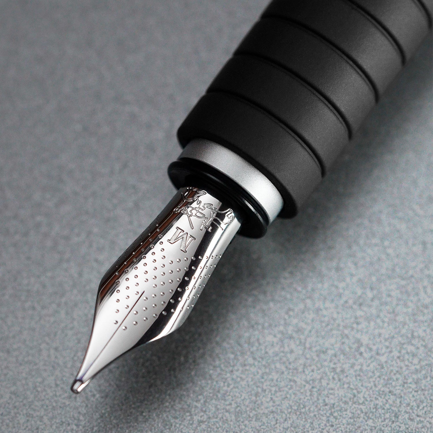 Faber-Castell Essentio Fountain Pen -Matte Silver CT EF
