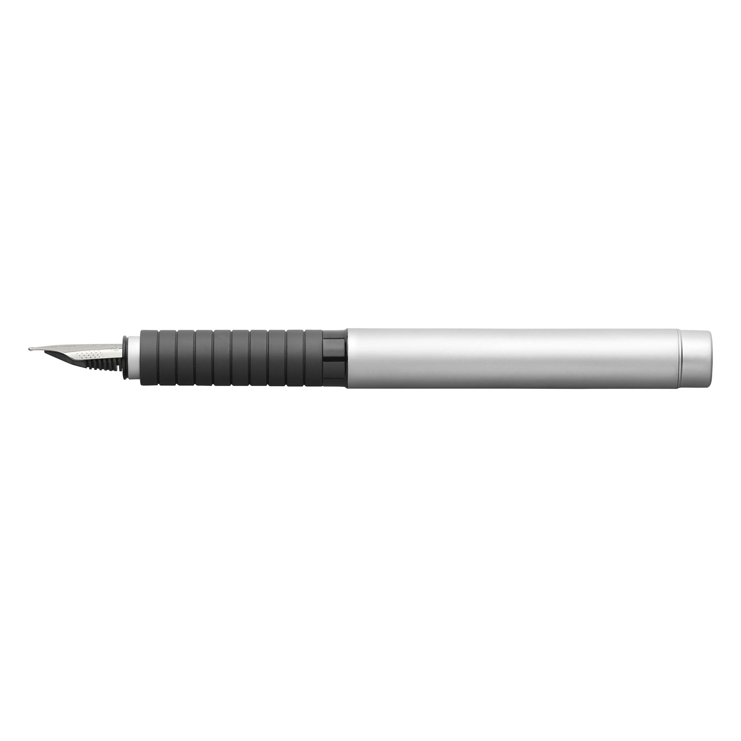 Faber-Castell Essentio Fountain Pen -Matte Silver CT B