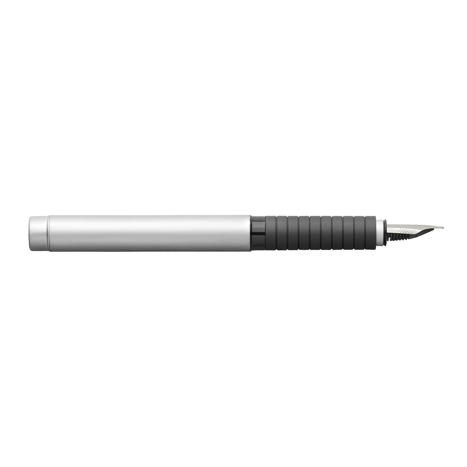 Faber-Castell Essentio Fountain Pen -Matte Silver CT B