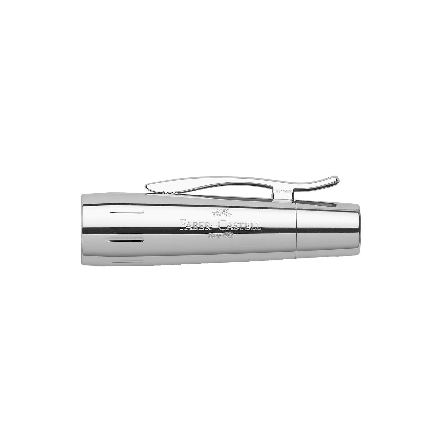 Faber-Castell E-motion Fountain Pen - Parquet Black CT F