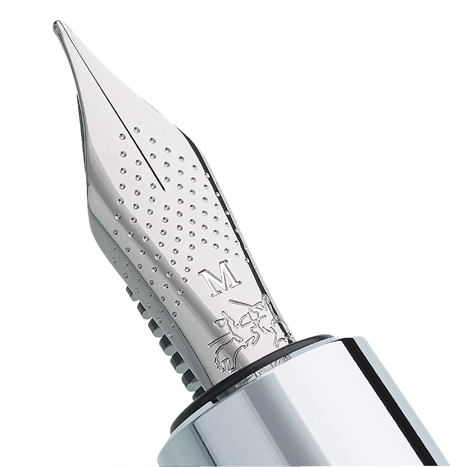Faber-Castell E-motion Fountain Pen - Parquet Black CT F