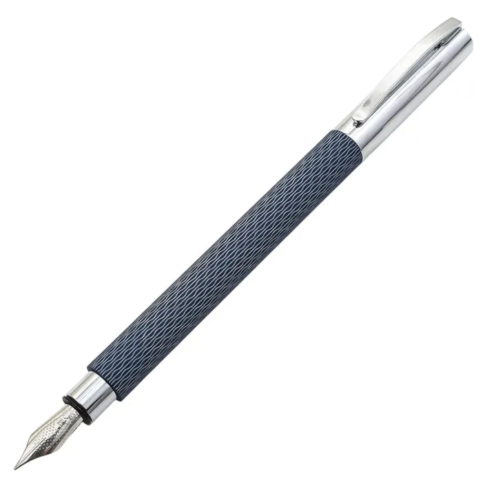 Faber-Castell Ambition Fountain Pen - OpArt Deep Water CT F
