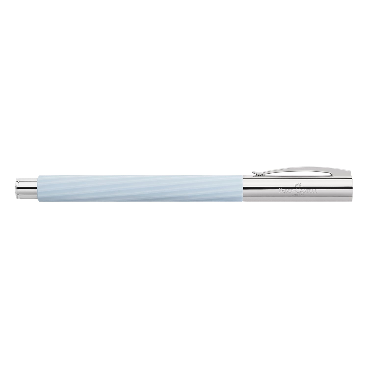 Faber-Castell Ambition Fountain Pen - Italic Ice Blue CT EF