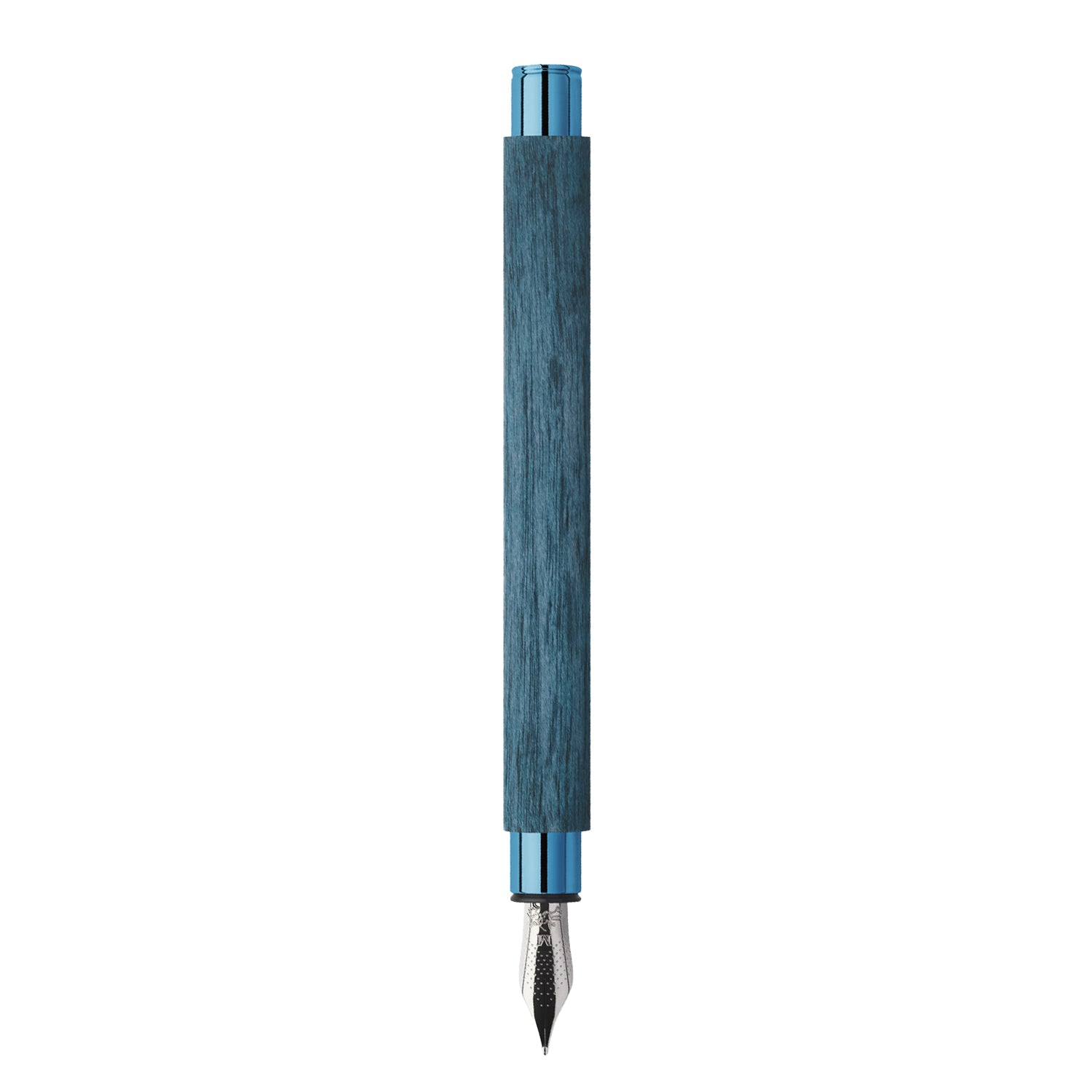 Faber-Castell Ambition Fountain Pen - Blue Wood PVD (Special Edition) B