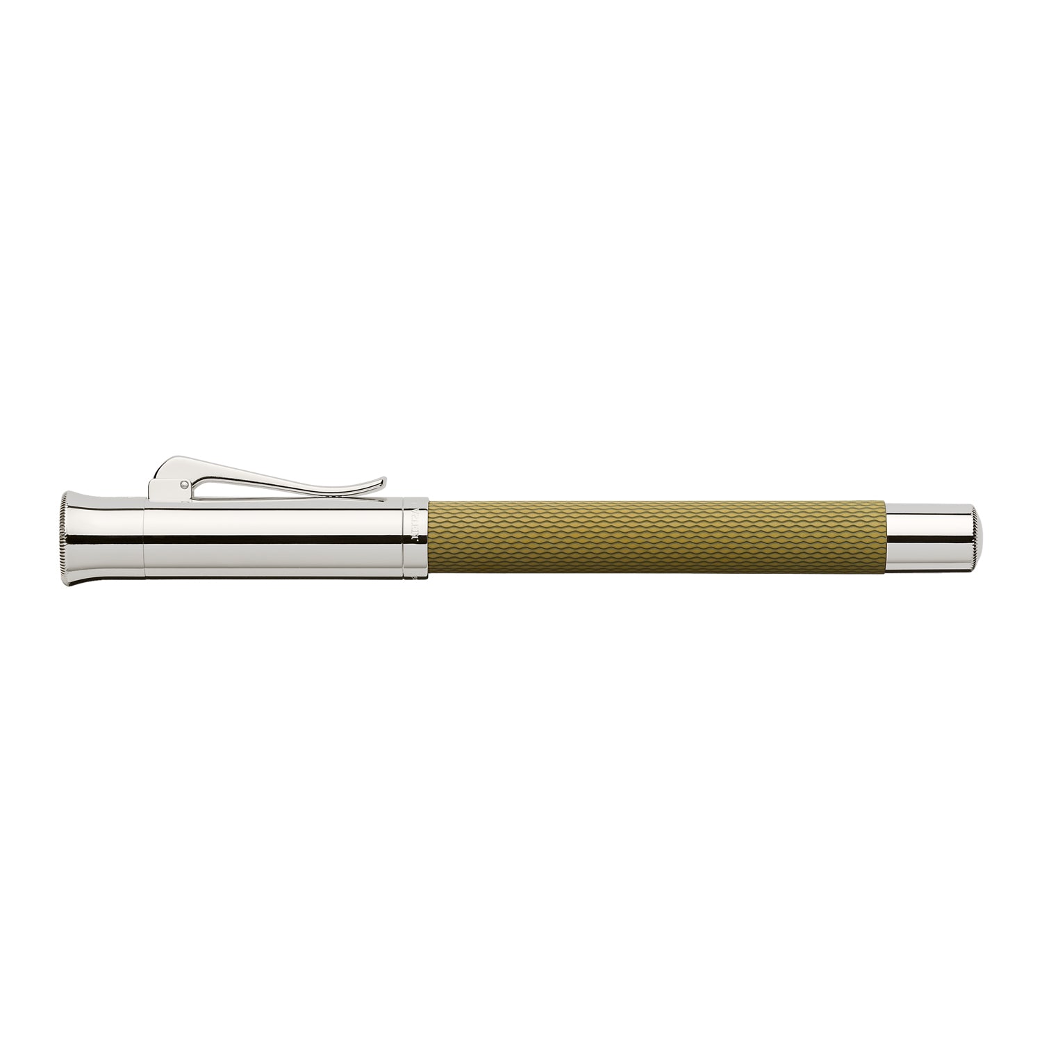 Graf Von Faber-Castell Guilloche Fountain Pen - Olive Green B