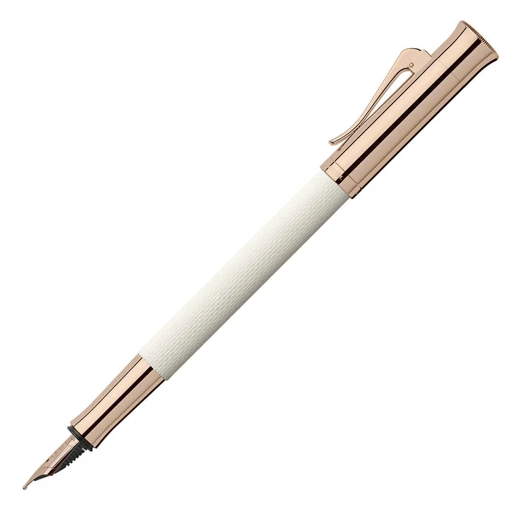 Graf Von Faber-Castell Guilloche Fountain Pen - Champagne Blush B