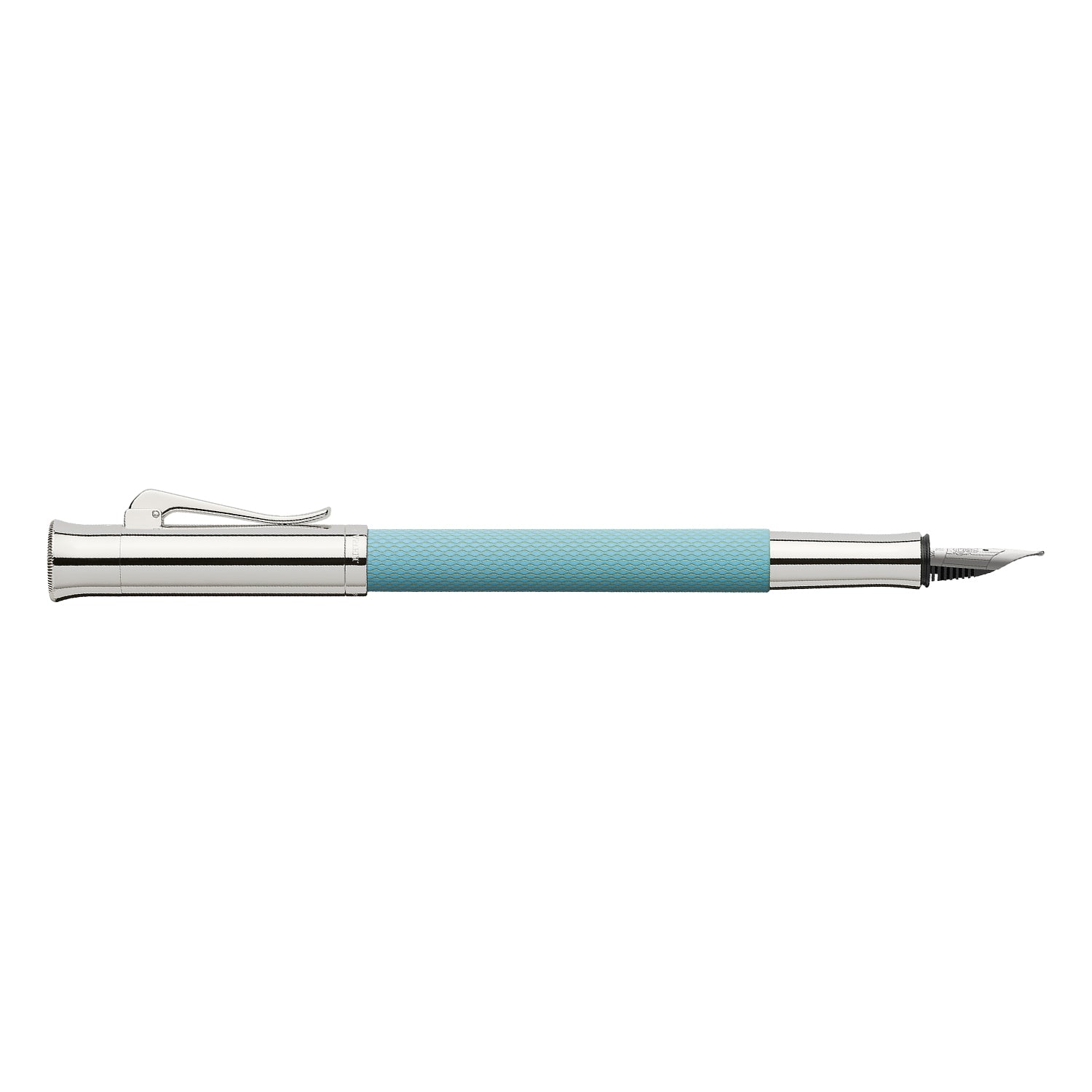 Graf Von Faber-Castell Guilloche Fountain Pen - Turquoise B