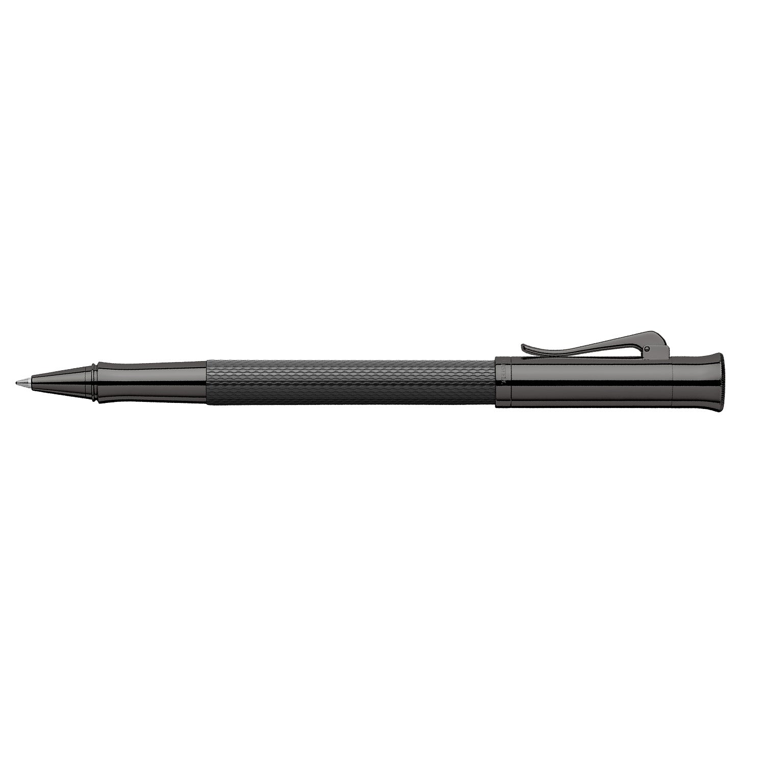 Graf Von Faber-Castell Guilloche Roller Ball Pen - Black Edition