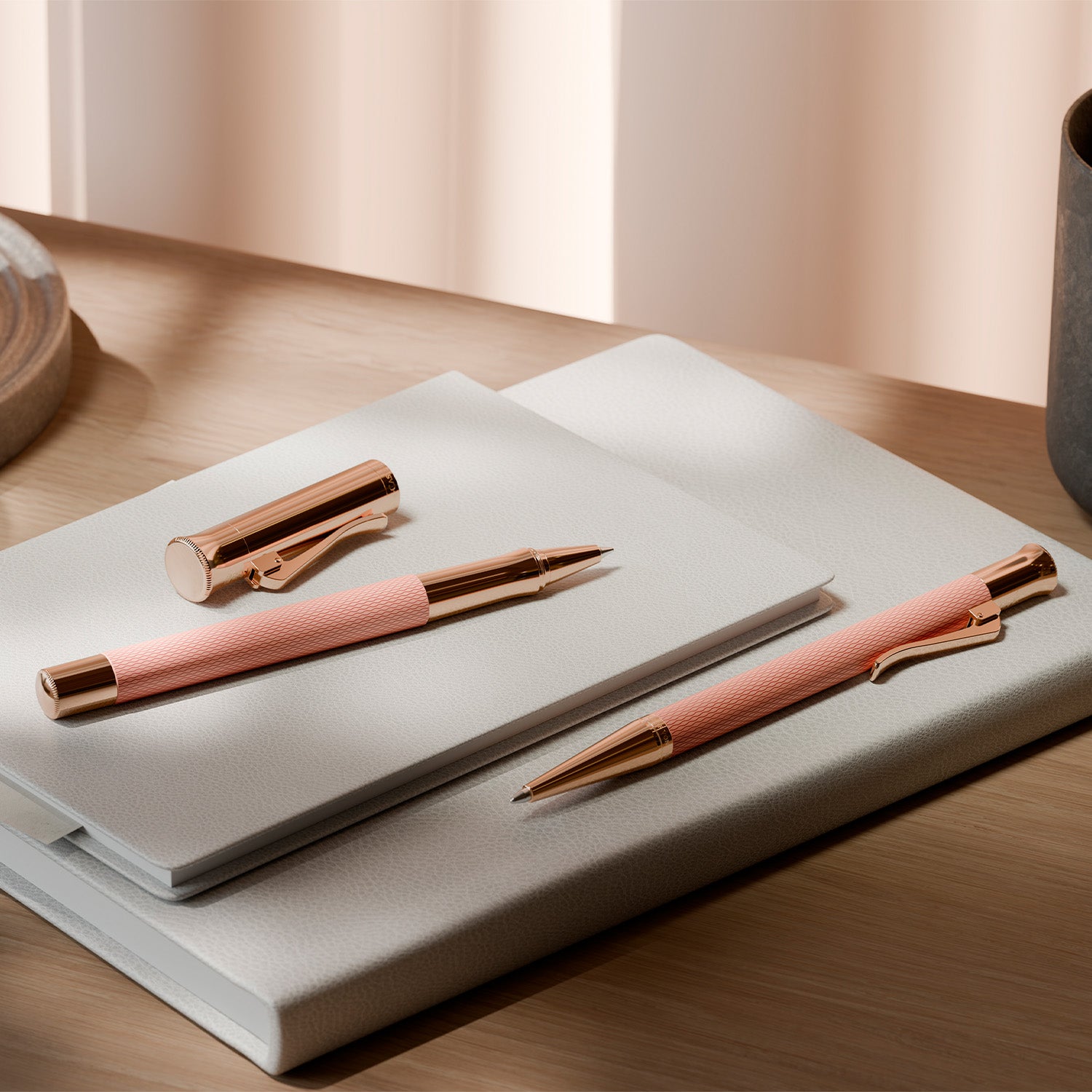 Graf Von Faber-Castell Guilloche Ball Pen - Rose Blush