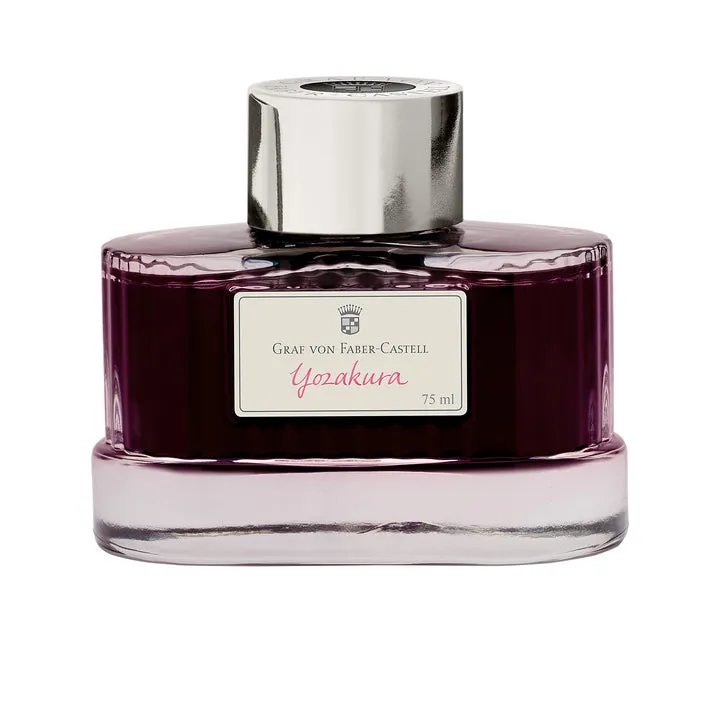 Graf Von Faber-Castell Yozakura Ink Bottle, Pink - 75ml