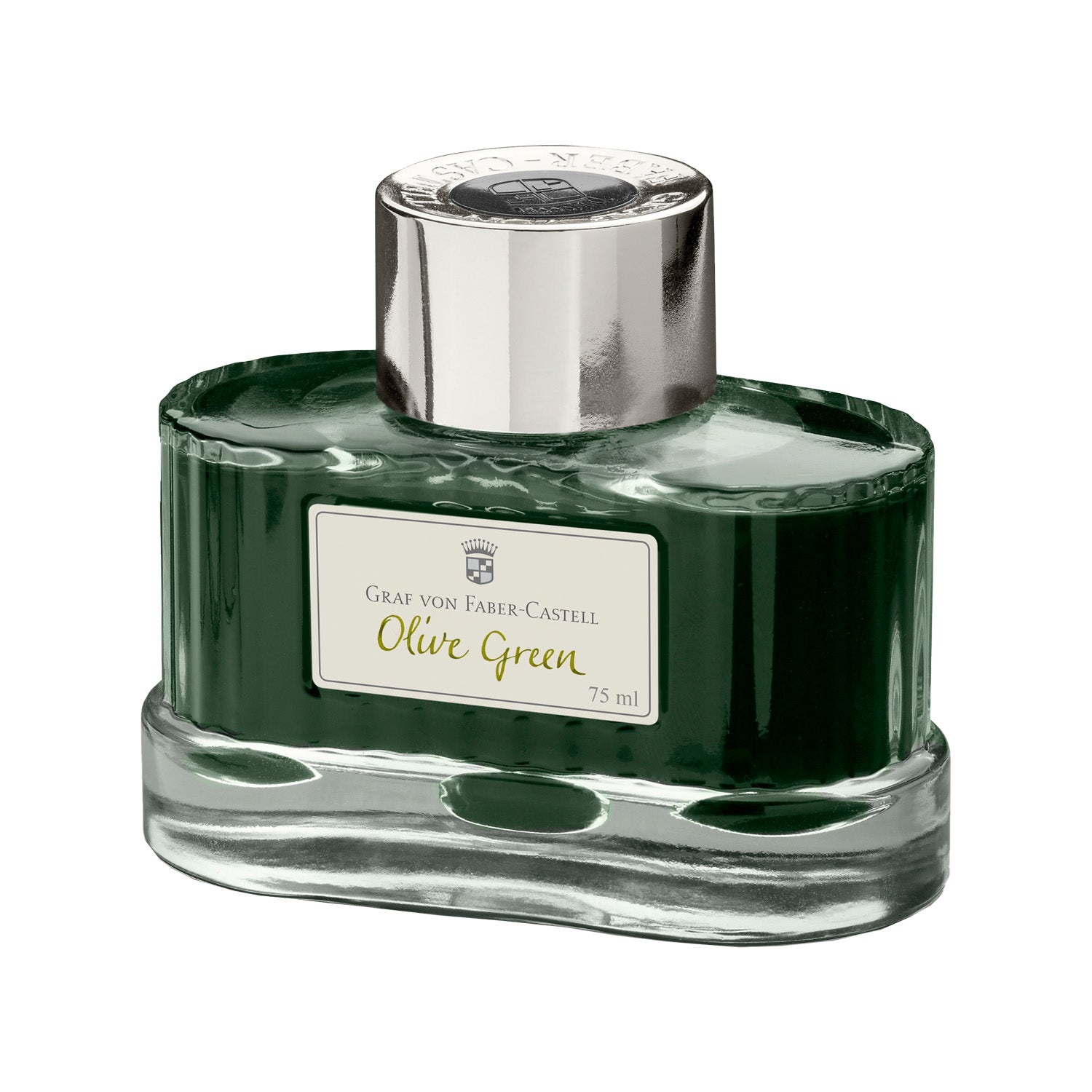 Graf Von Faber-Castell Olive Green Ink Bottle - 75ml