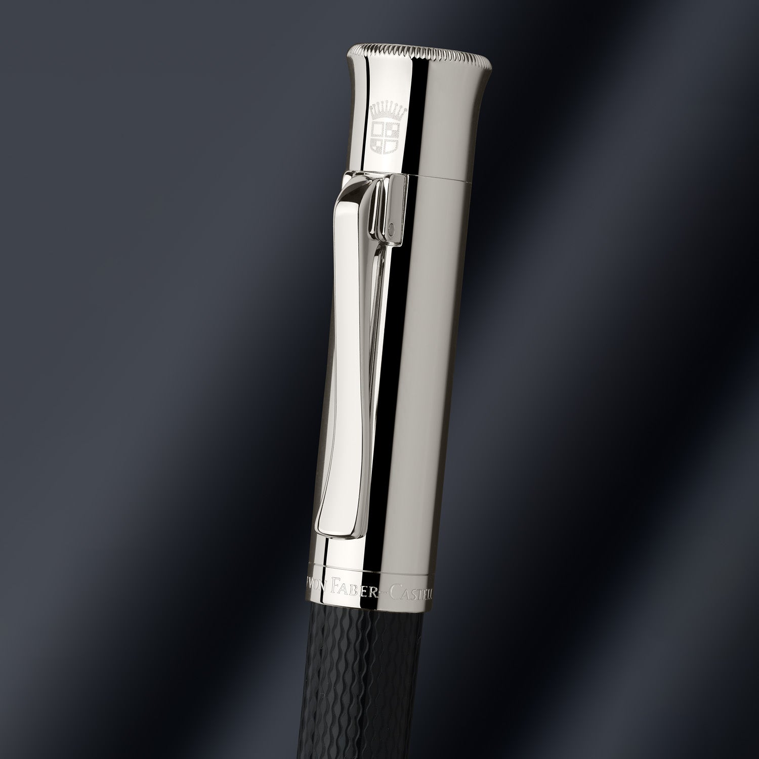 Graf Von Faber-Castell Guilloche Fountain Pen - Black B