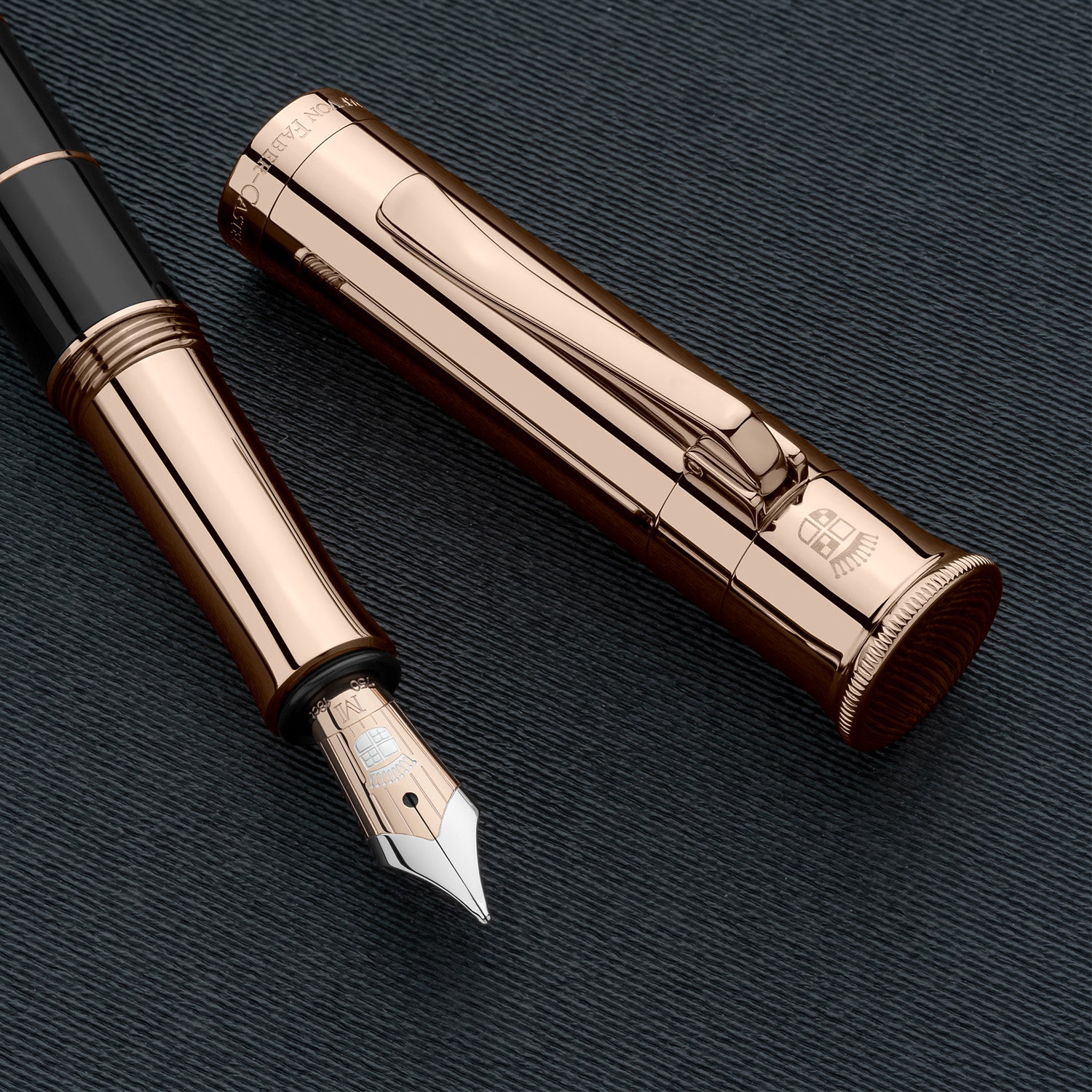 Graf Von Faber-Castell Classic Anello Fountain Pen - Rosegold B