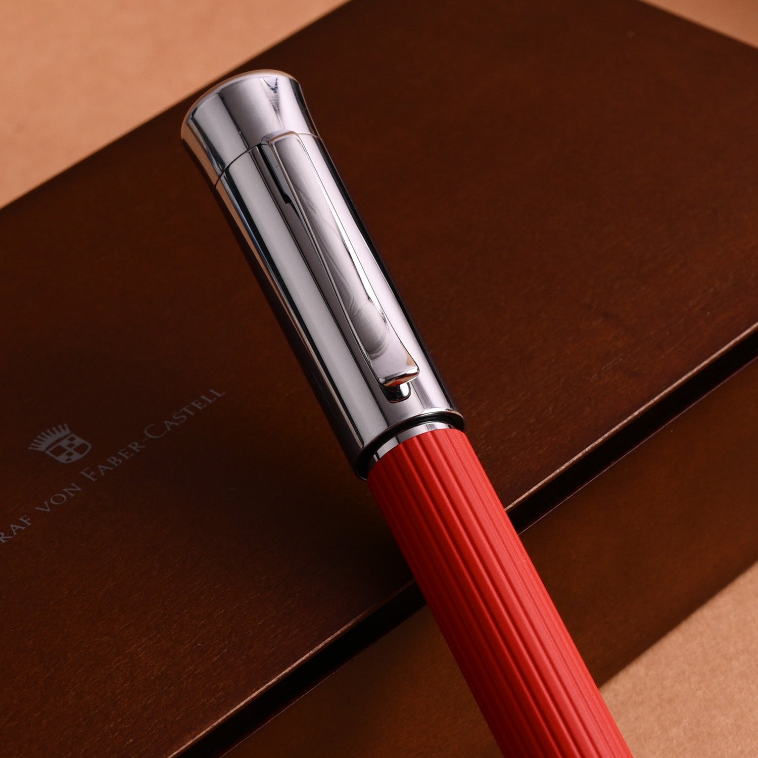 Graf Von Faber-Castell Tamitio Fountain Pen - India Red B