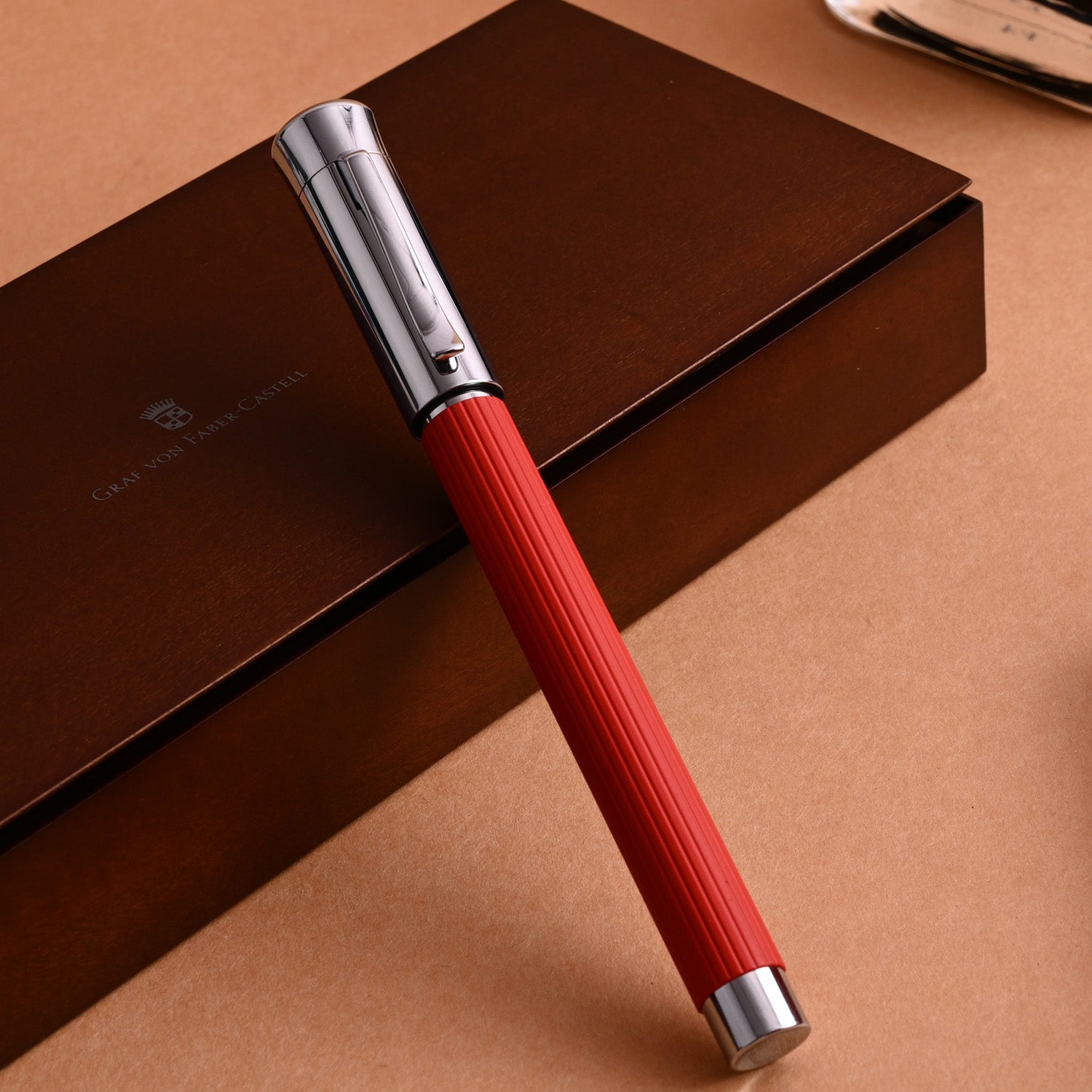 Graf Von Faber-Castell Tamitio Fountain Pen - India Red B