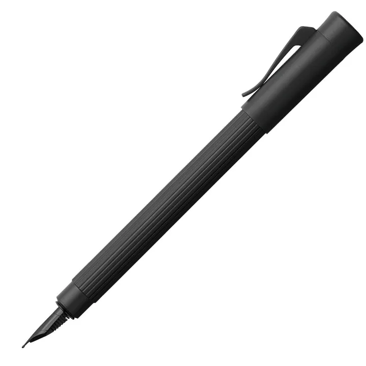 Graf Von Faber-Castell Tamitio Fountain Pen - Black Edition M