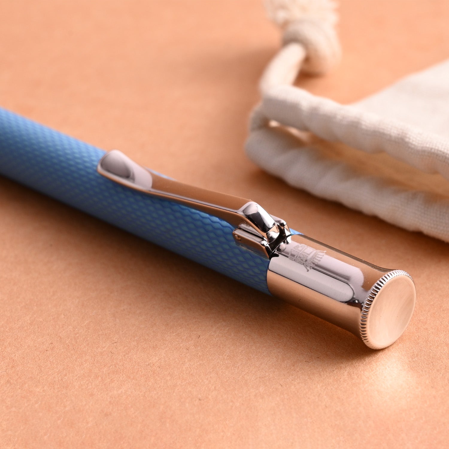 Graf Von Faber-Castell Guilloche Ball Pen - Gulf Blue
