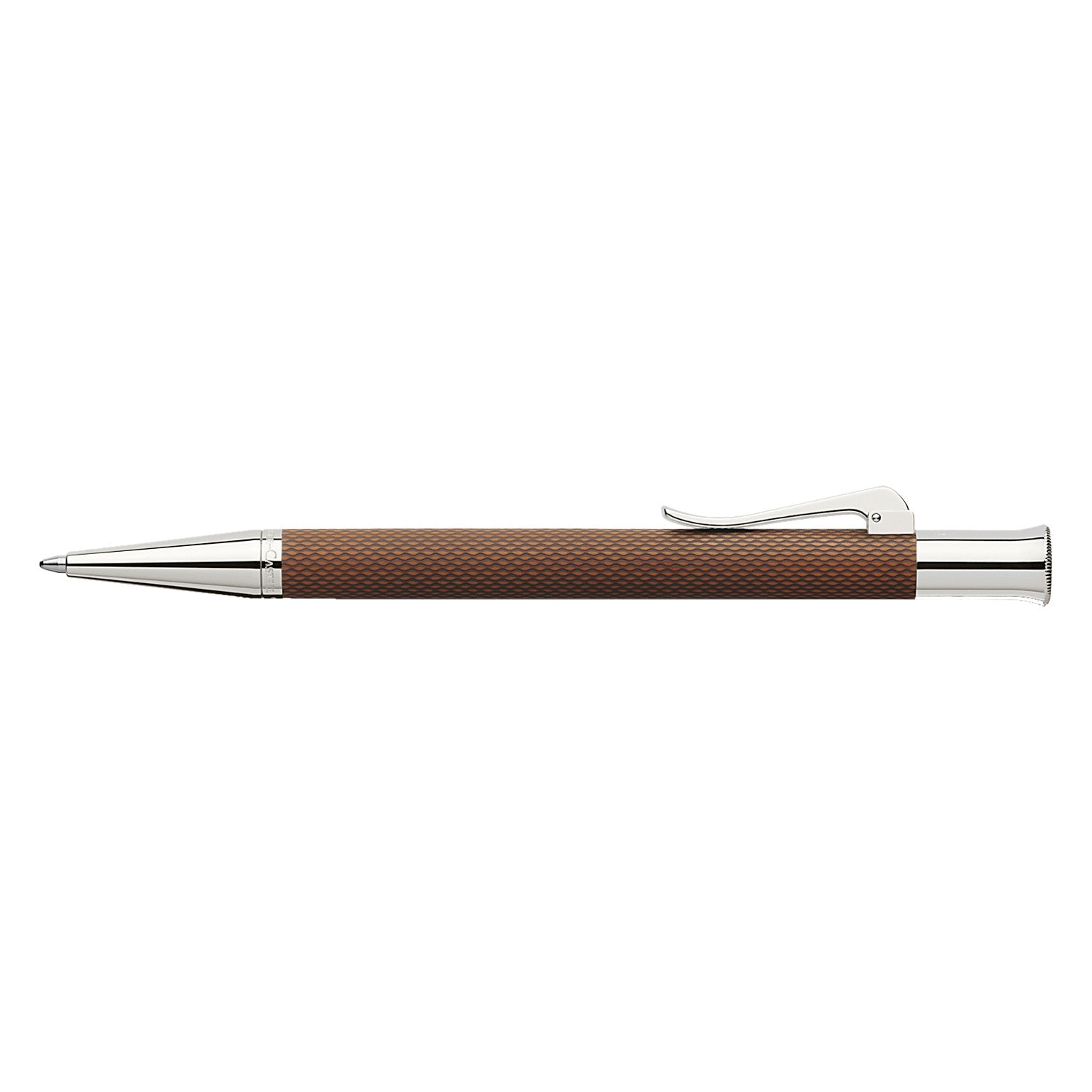 Graf Von Faber-Castell Guilloche Ball Pen - Cognac Brown