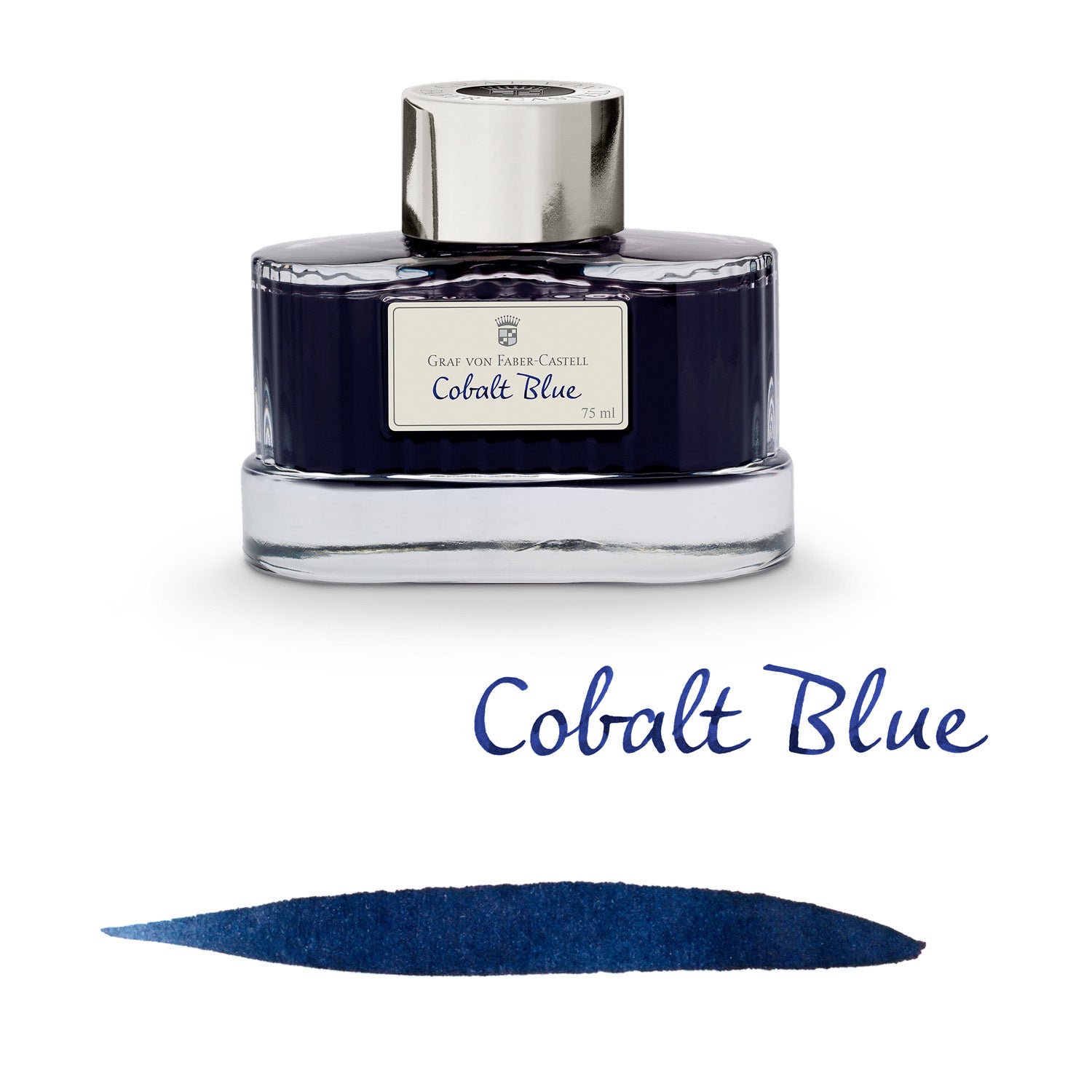 Graf Von Faber-Castell Cobalt Blue Ink Bottle - 75ml