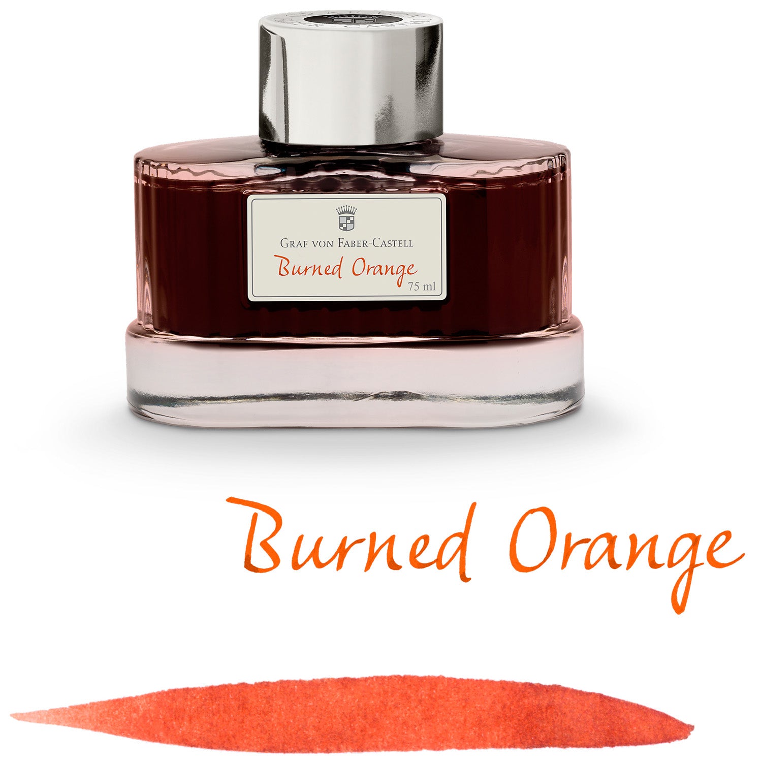 Graf Von Faber-Castell Burned Orange Ink Bottle - 75ml
