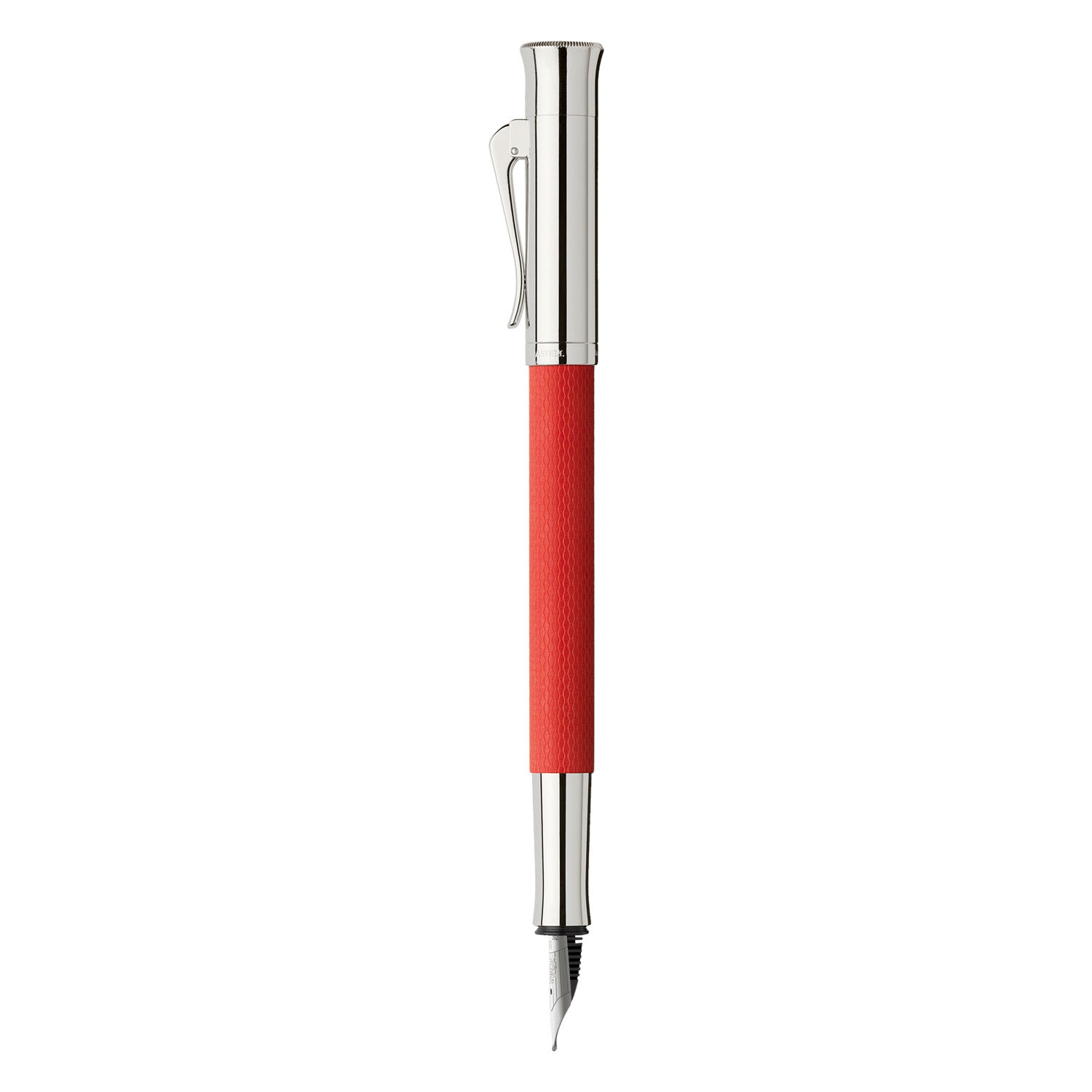 Graf Von Faber-Castell Guilloche Fountain Pen - India Red B