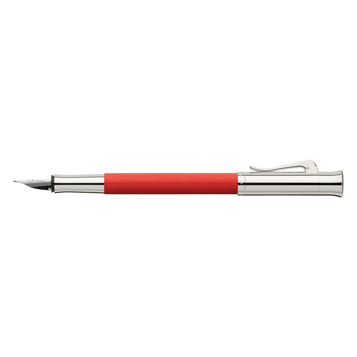 Graf Von Faber-Castell Guilloche Fountain Pen - India Red B