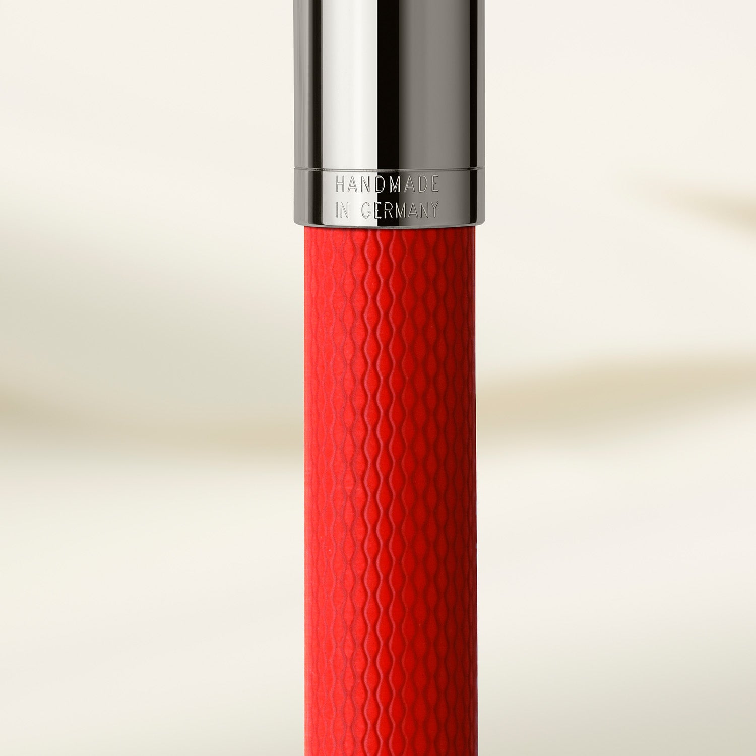 Graf Von Faber-Castell Guilloche Fountain Pen - India Red B