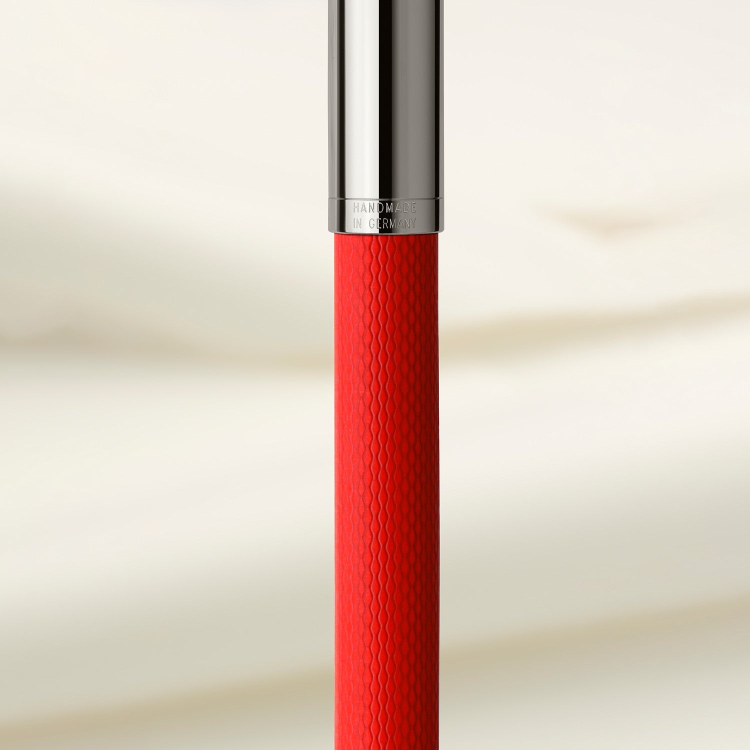 Graf Von Faber-Castell Guilloche Fountain Pen - India Red B