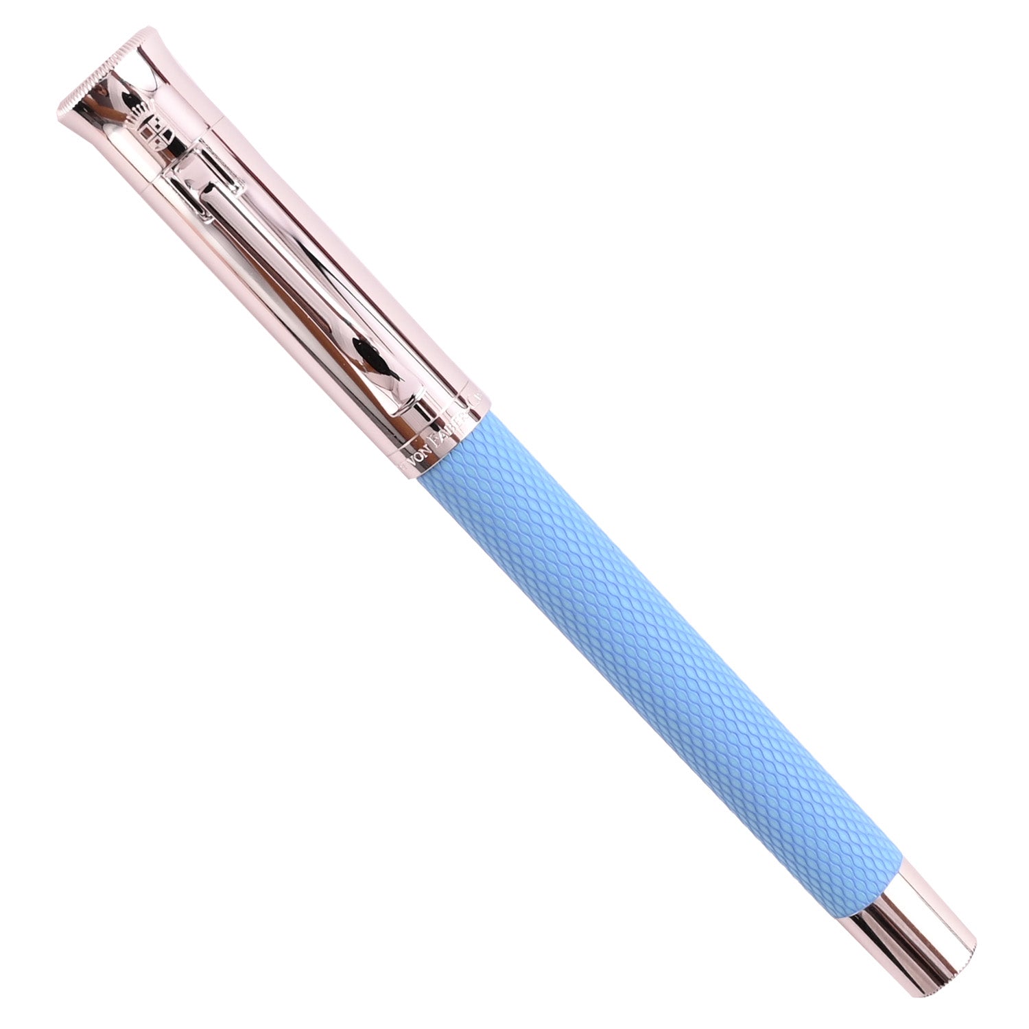 Graf Von Faber-Castell Guilloche Fountain Pen - Gulf Blue B