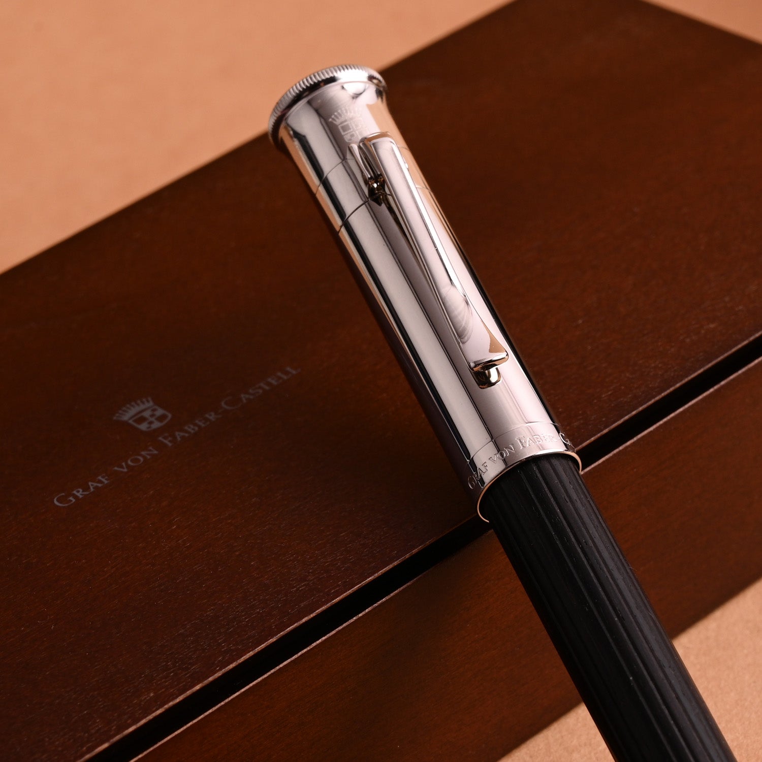 Graf Von Faber-Castell Classic Roller Ball Pen - Ebony