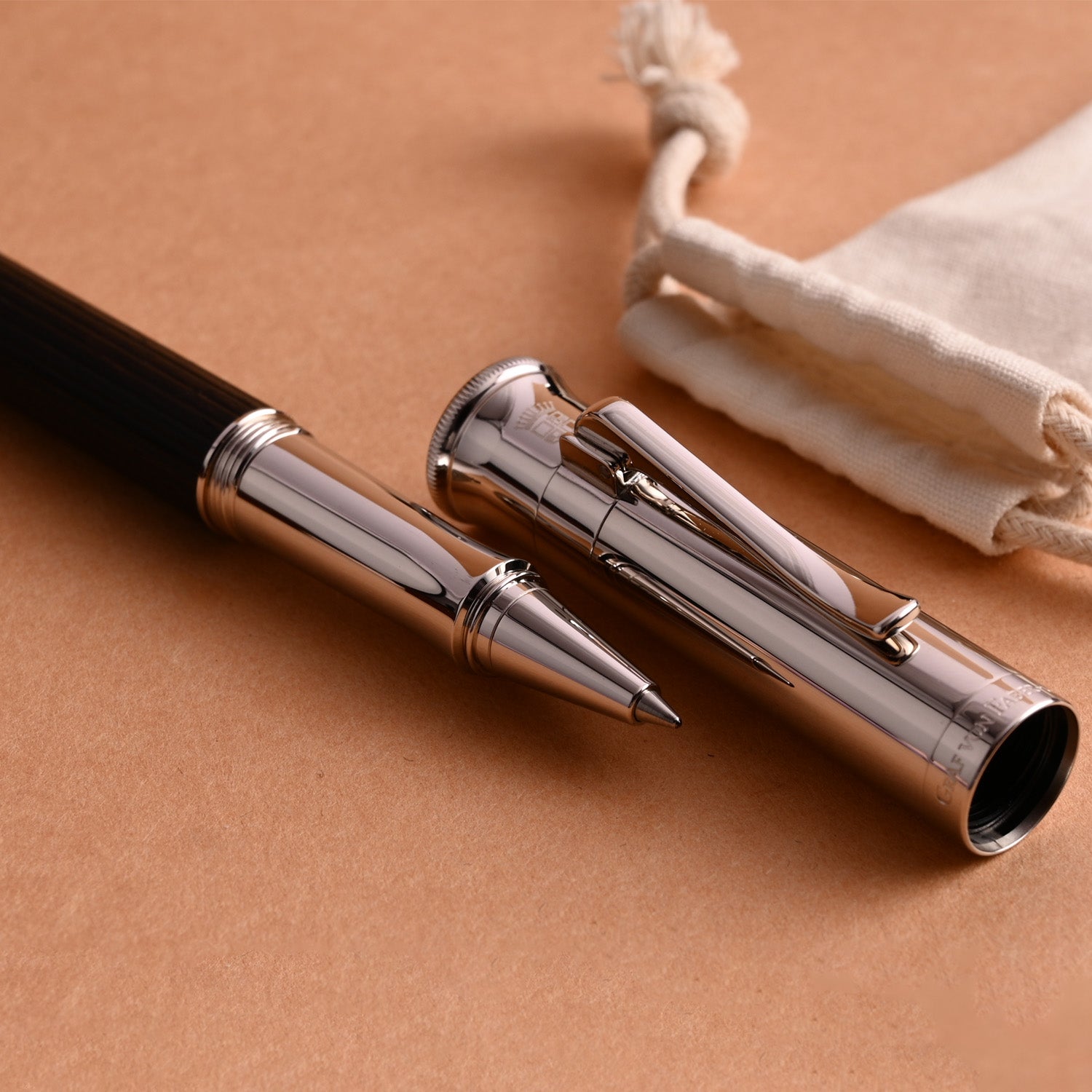Graf Von Faber-Castell Classic Roller Ball Pen - Ebony
