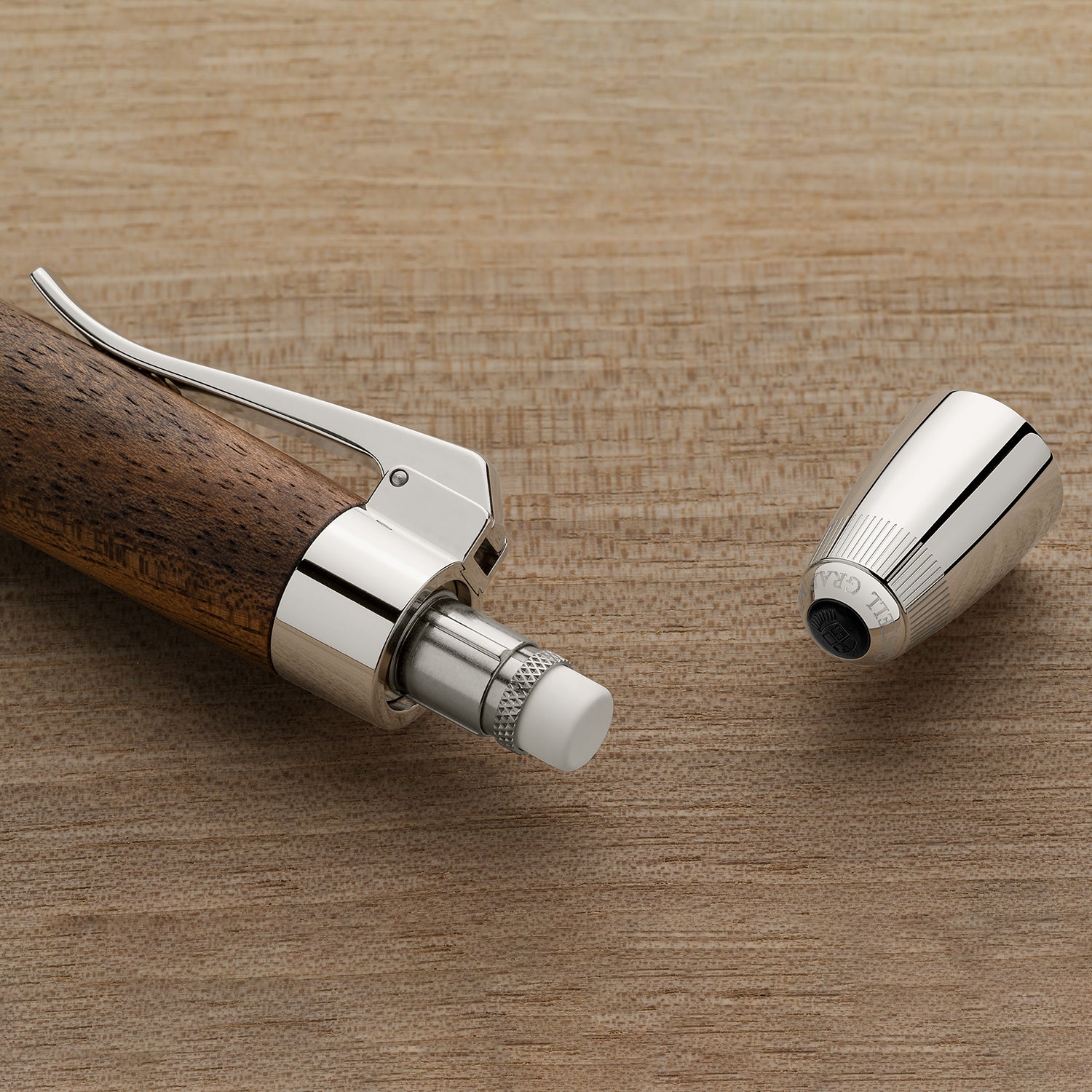 Graf Von Faber-Castell Magnum 0.7mm Mechanical Pencil - Caucasian Walnut Wood