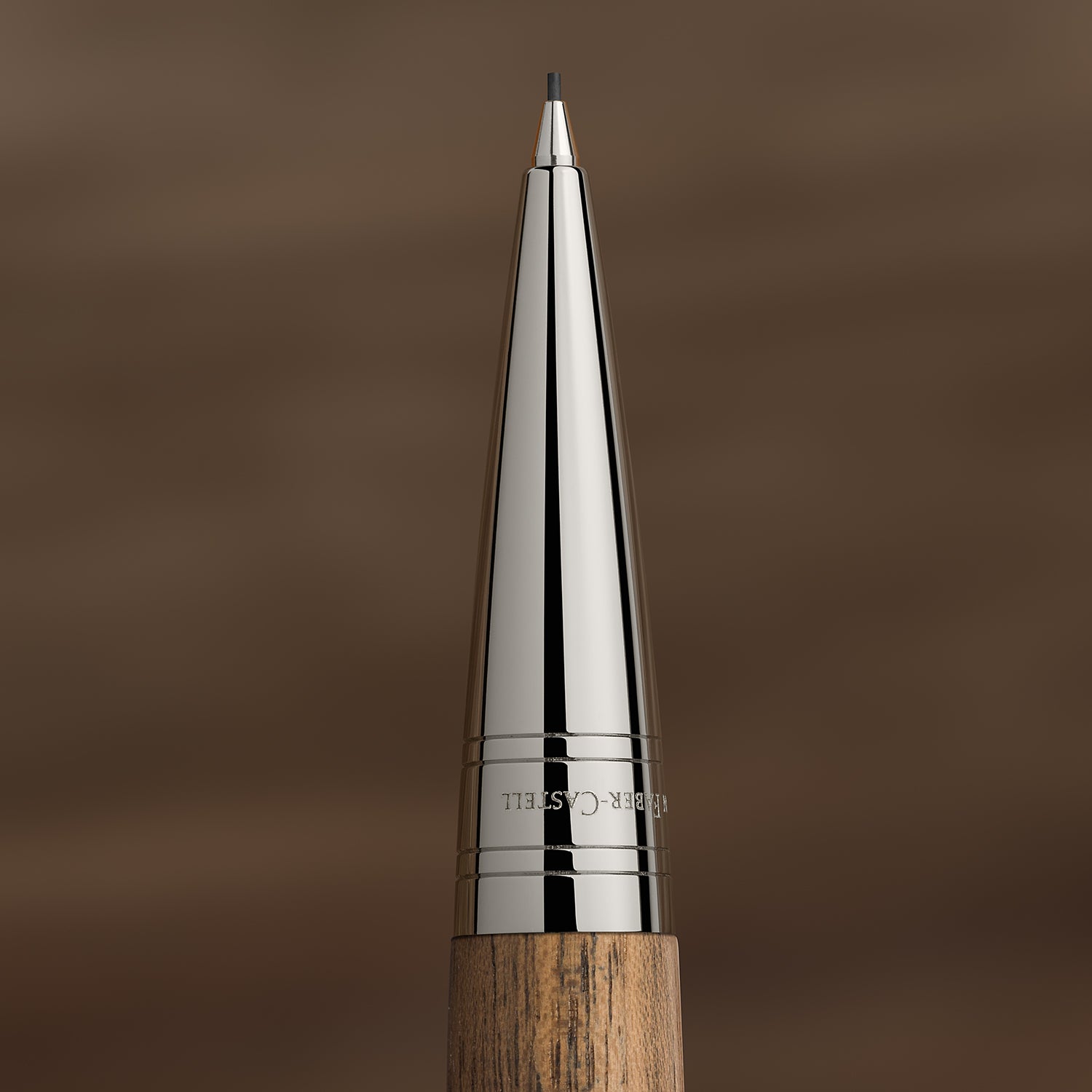 Graf Von Faber-Castell Magnum 0.7mm Mechanical Pencil - Caucasian Walnut Wood