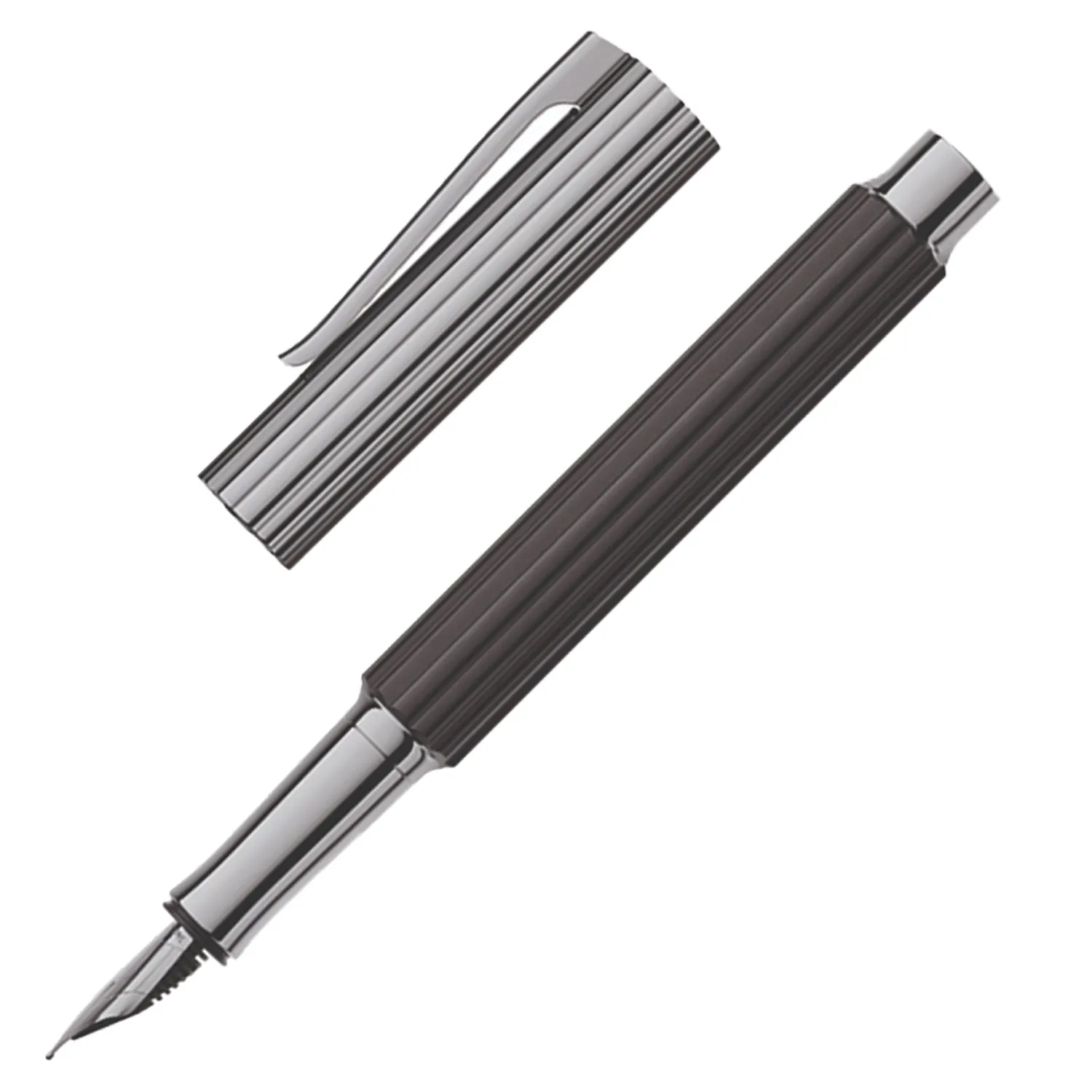 Graf Von Faber-Castell Bloom Fountain Pen - Ebony Wood RT B