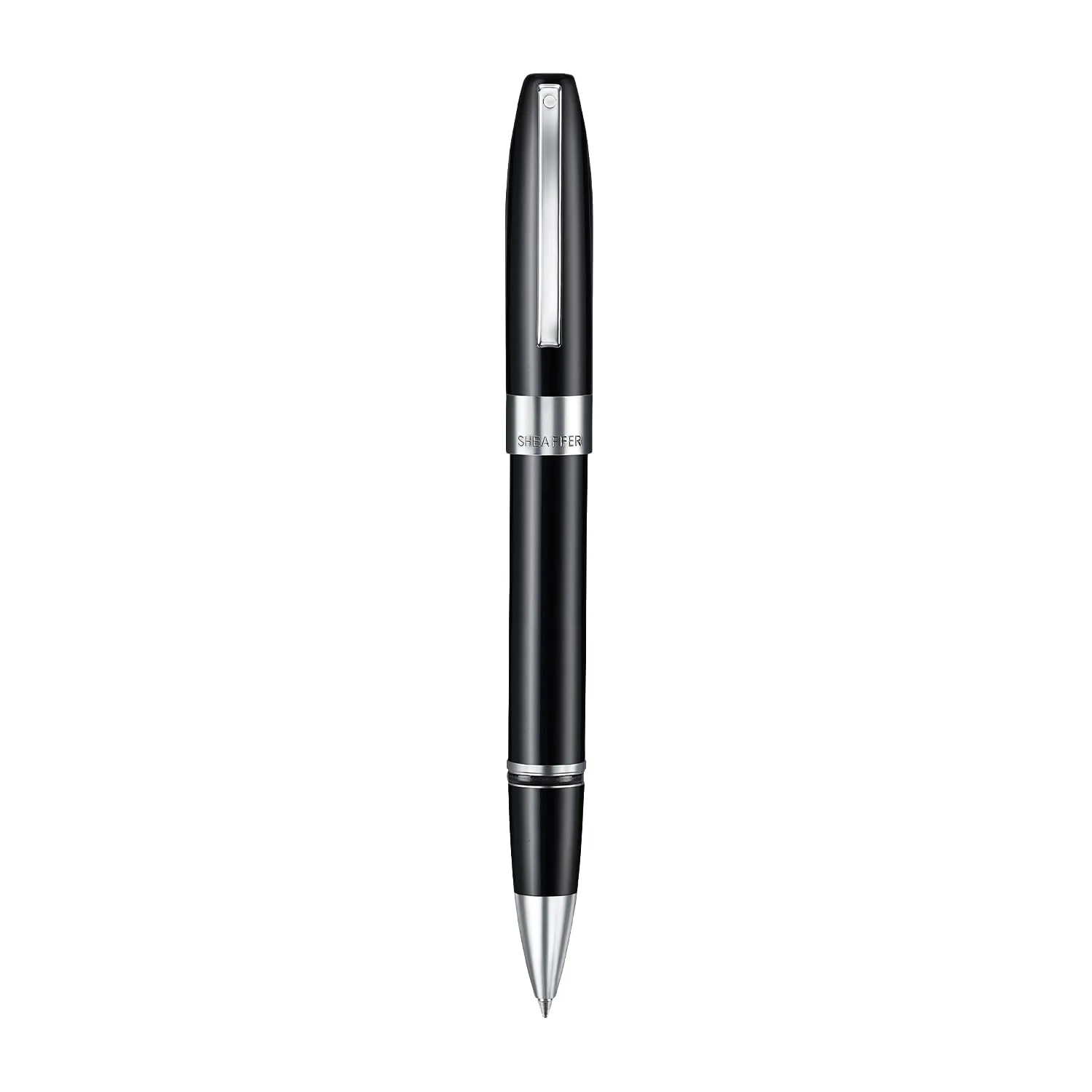 Sheaffer Legacy 9064 Glossy Black Rollerball Pen with Chrome Plated Trims