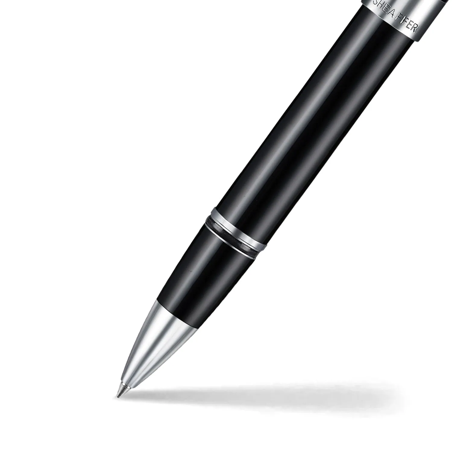 Sheaffer Legacy 9064 Glossy Black Rollerball Pen with Chrome Plated Trims