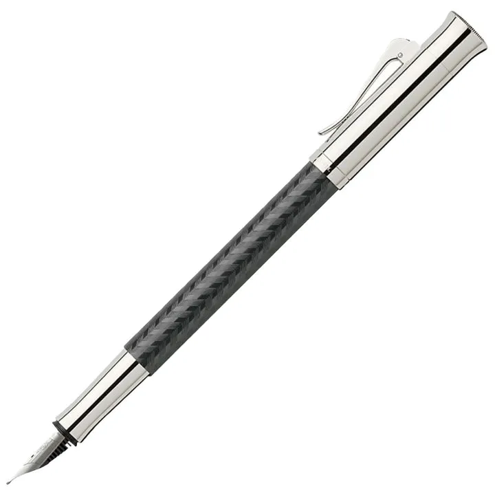 Graf Von Faber-Castell Guilloche Fountain Pen - Chevron M