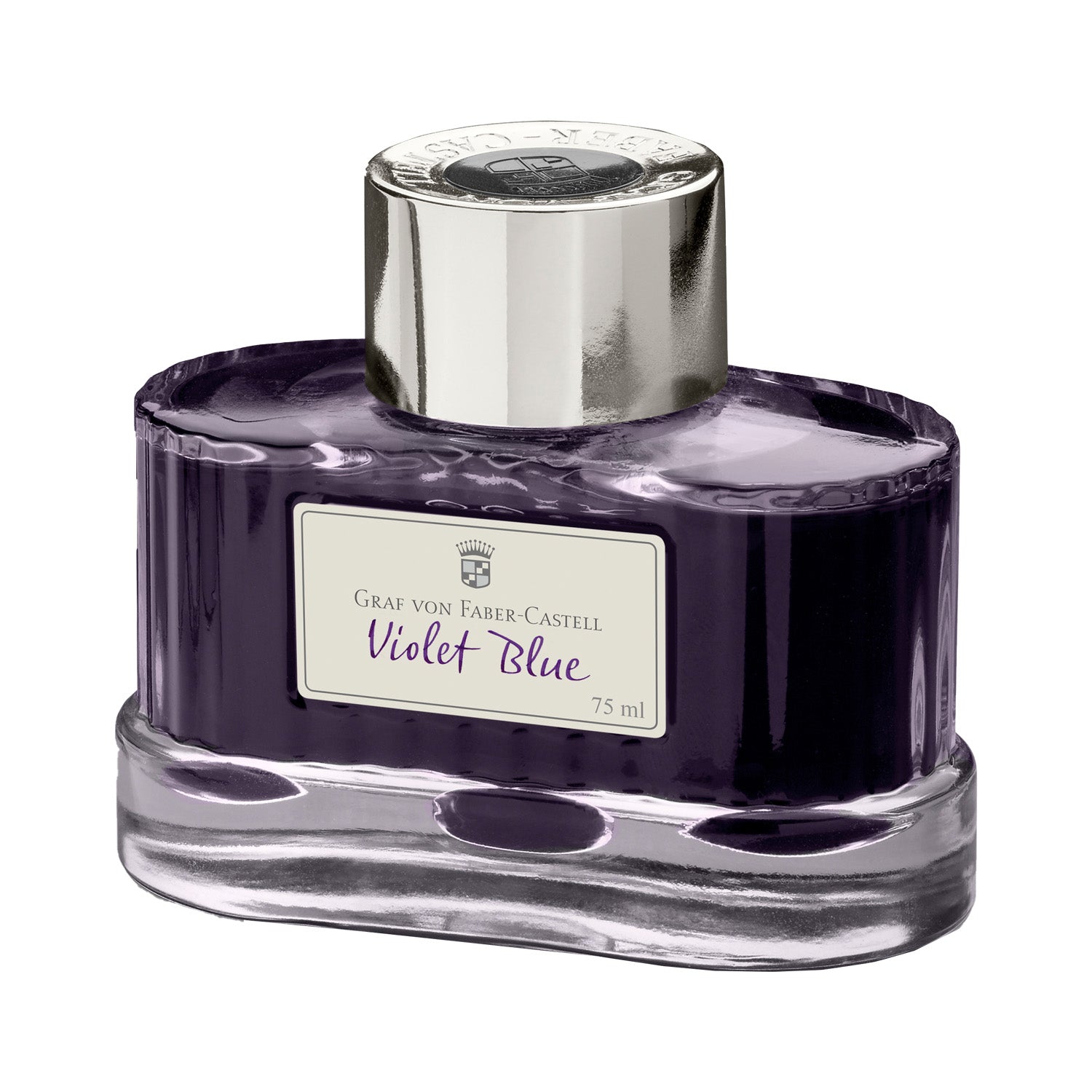 Graf Von Faber-Castell Violet Blue Ink Bottle - 75ml