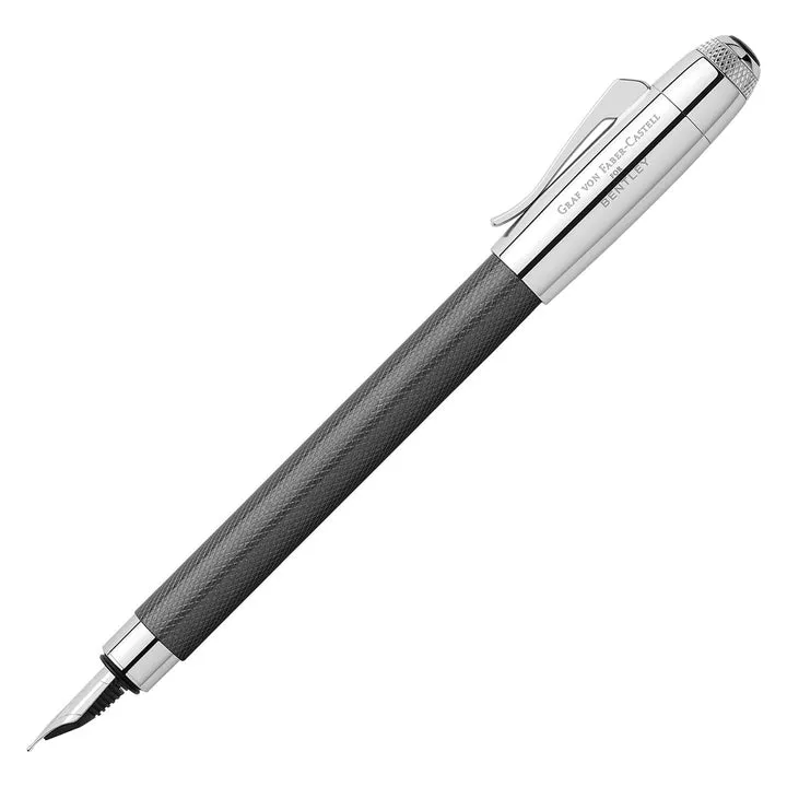 Graf Von Faber-Castell x Bentley Fountain Pen - Tungsten EF