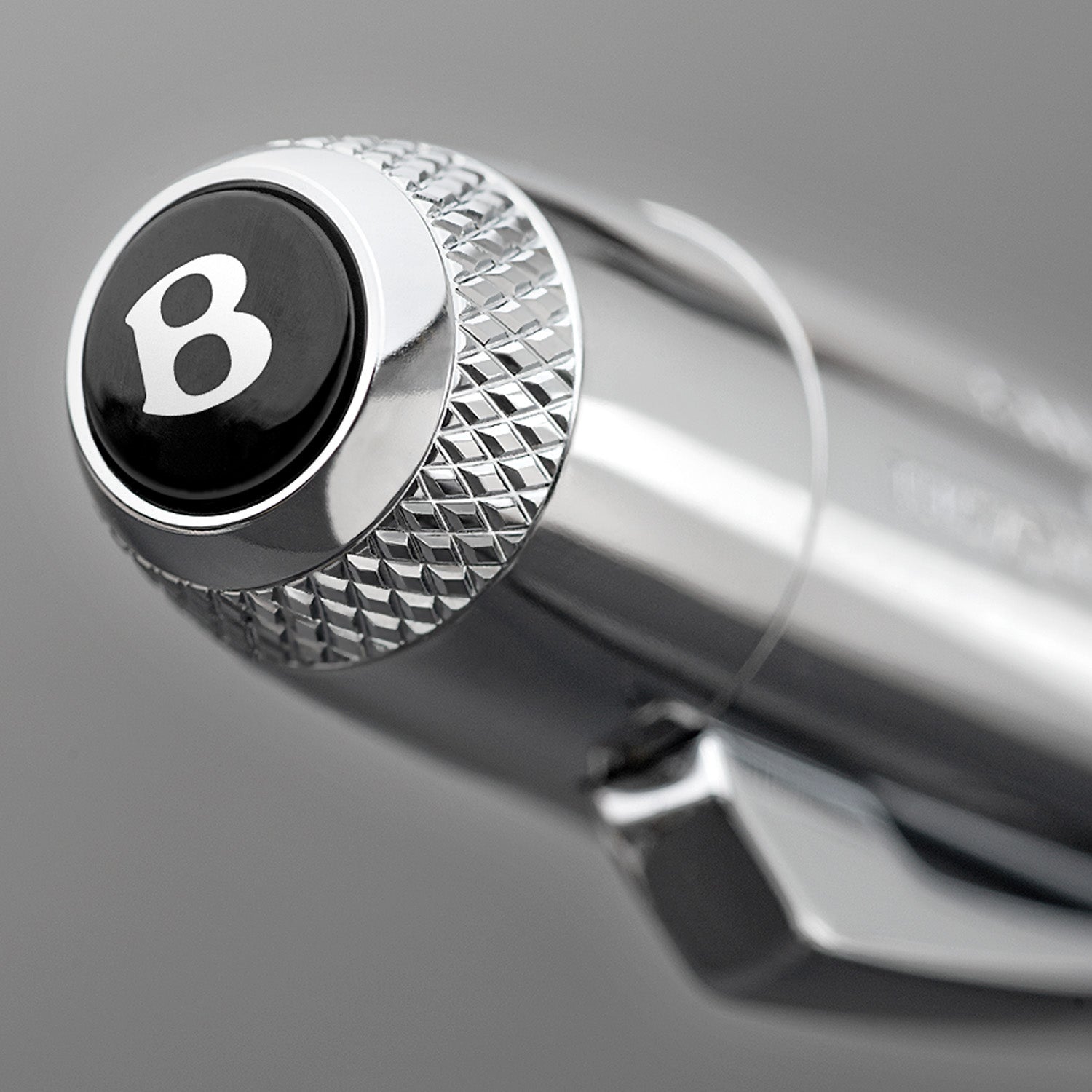 Graf Von Faber-Castell x Bentley Fountain Pen - Tungsten M