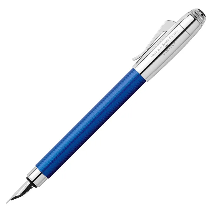 Graf Von Faber-Castell x Bentley Fountain Pen - Sequin Blue M