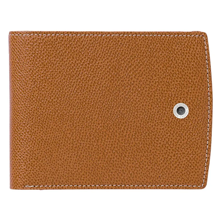 Graf Von Faber-Castell Epsom 6cc Wallet - Cognac