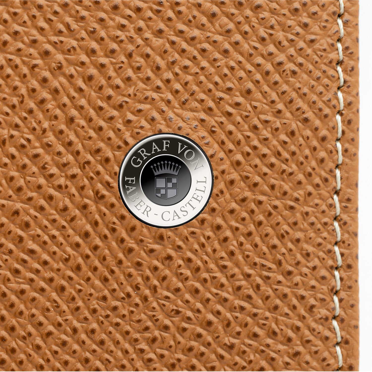 Graf Von Faber-Castell Epsom 6cc Wallet - Cognac