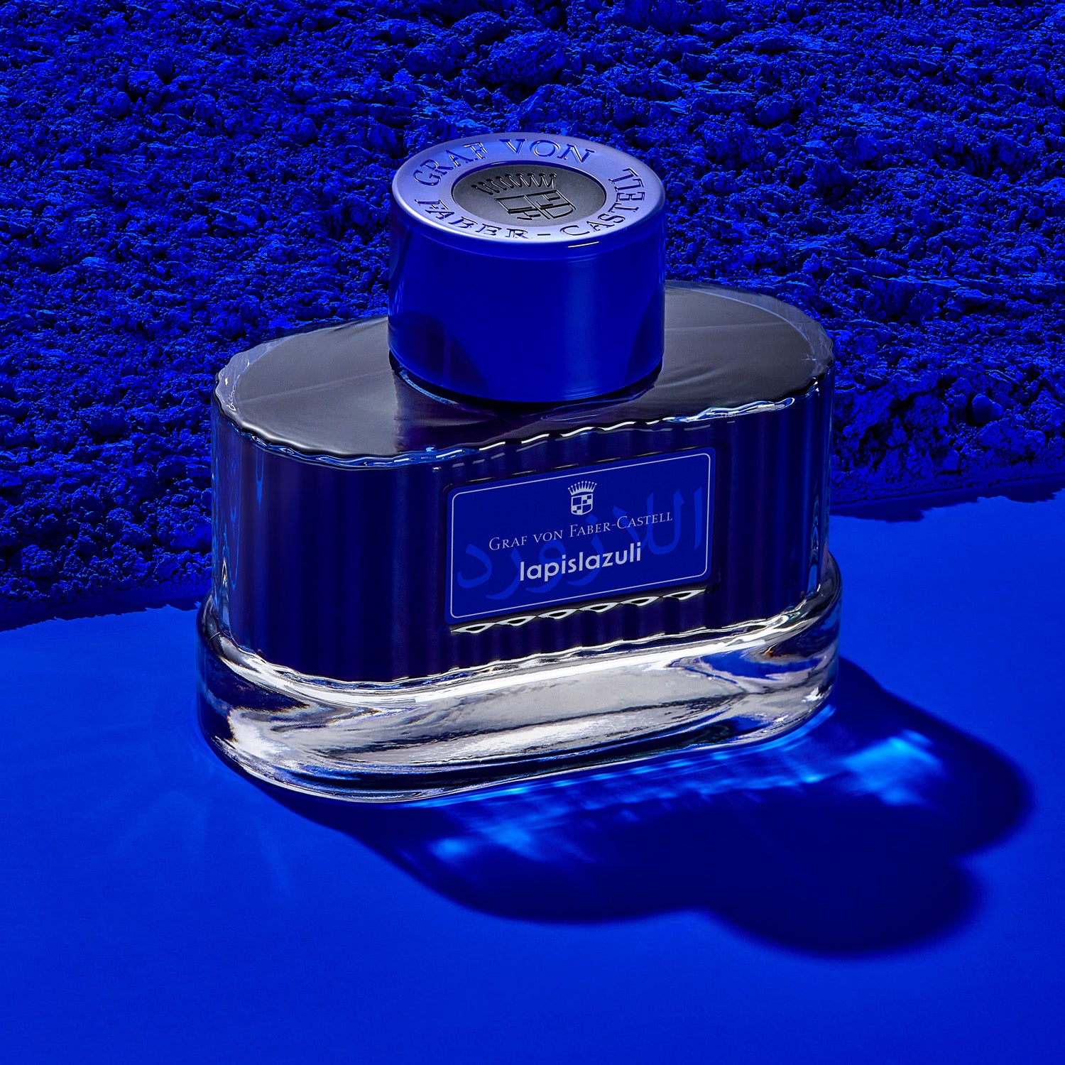 Graf Von Faber-Castell Lapis Lazuli Ink Bottle - 75ml