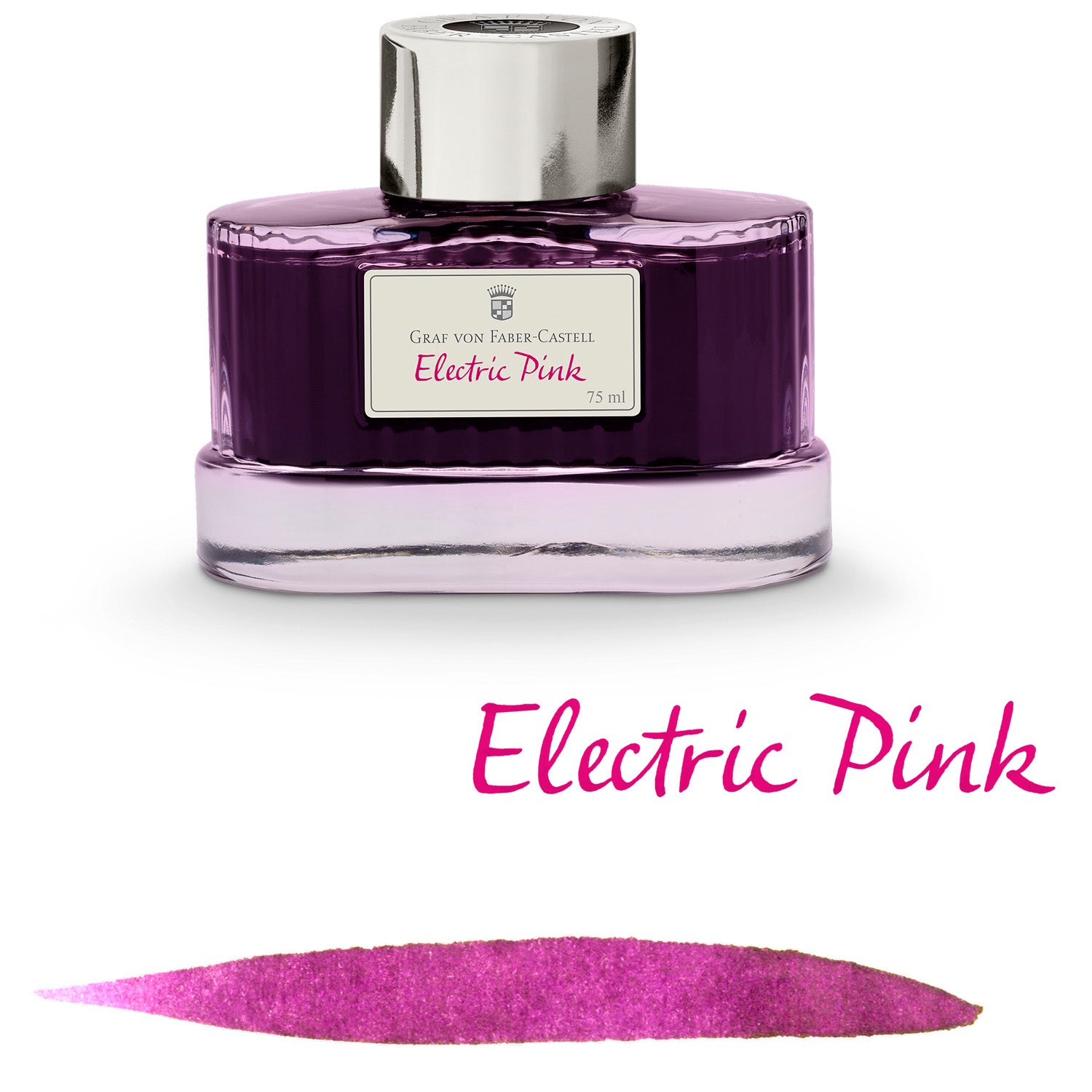 Graf Von Faber-Castell Electric Pink Ink Bottle - 75ml
