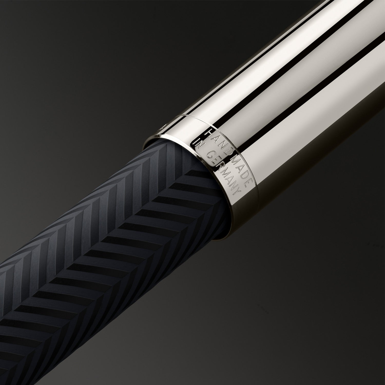 Graf Von Faber-Castell Guilloche Cisele Roller Ball Pen - Anthracite